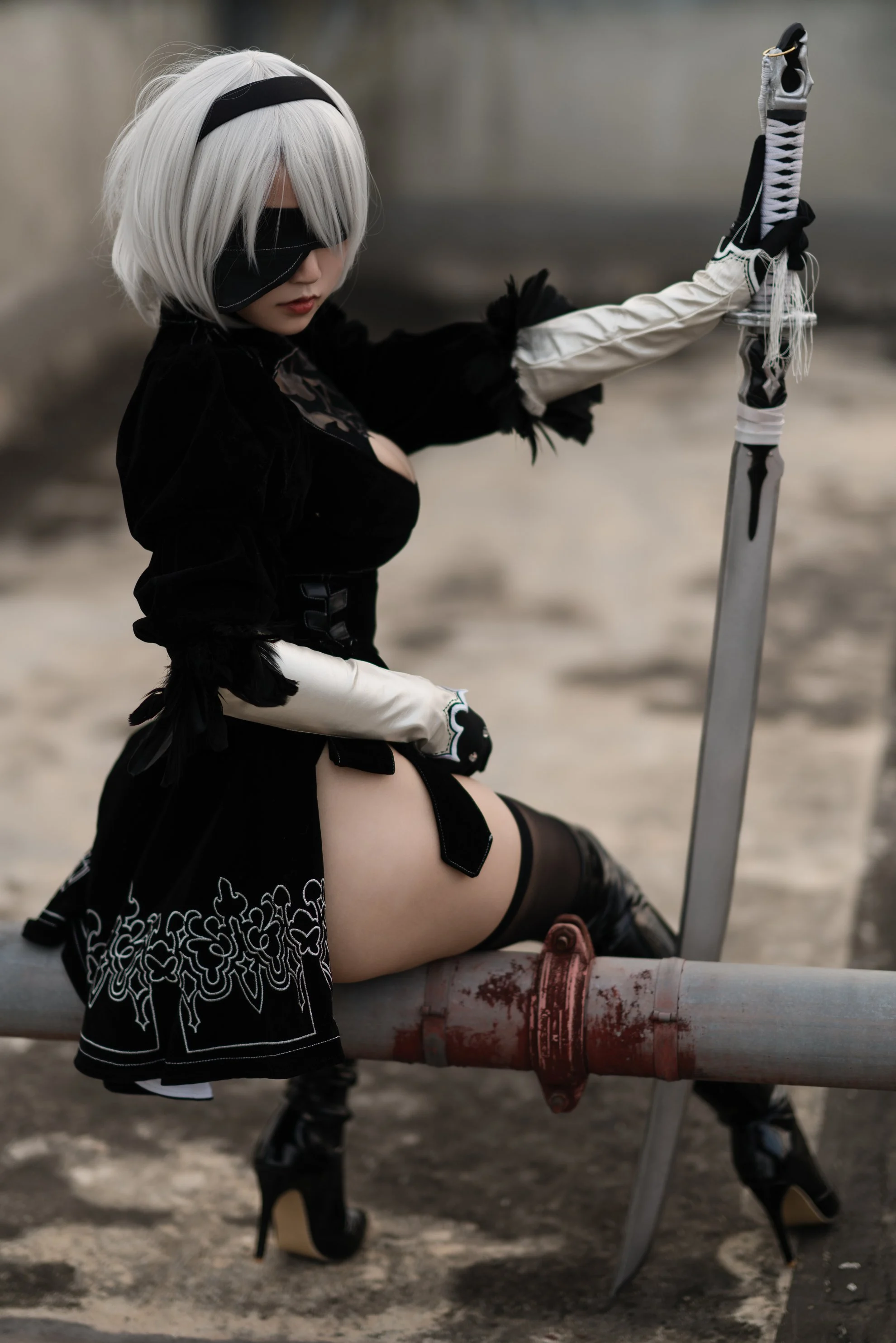 Đọc truyện hentai Tuyển tập Albums siêu phẩm Cosplay - Chap 891 - Chiyo Ogura - 2B