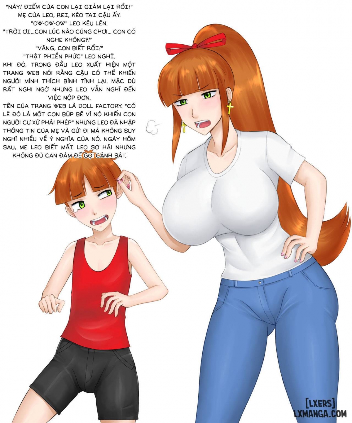 Đọc truyện hentai What if Mom Became a Sex Doll? - Chap 1