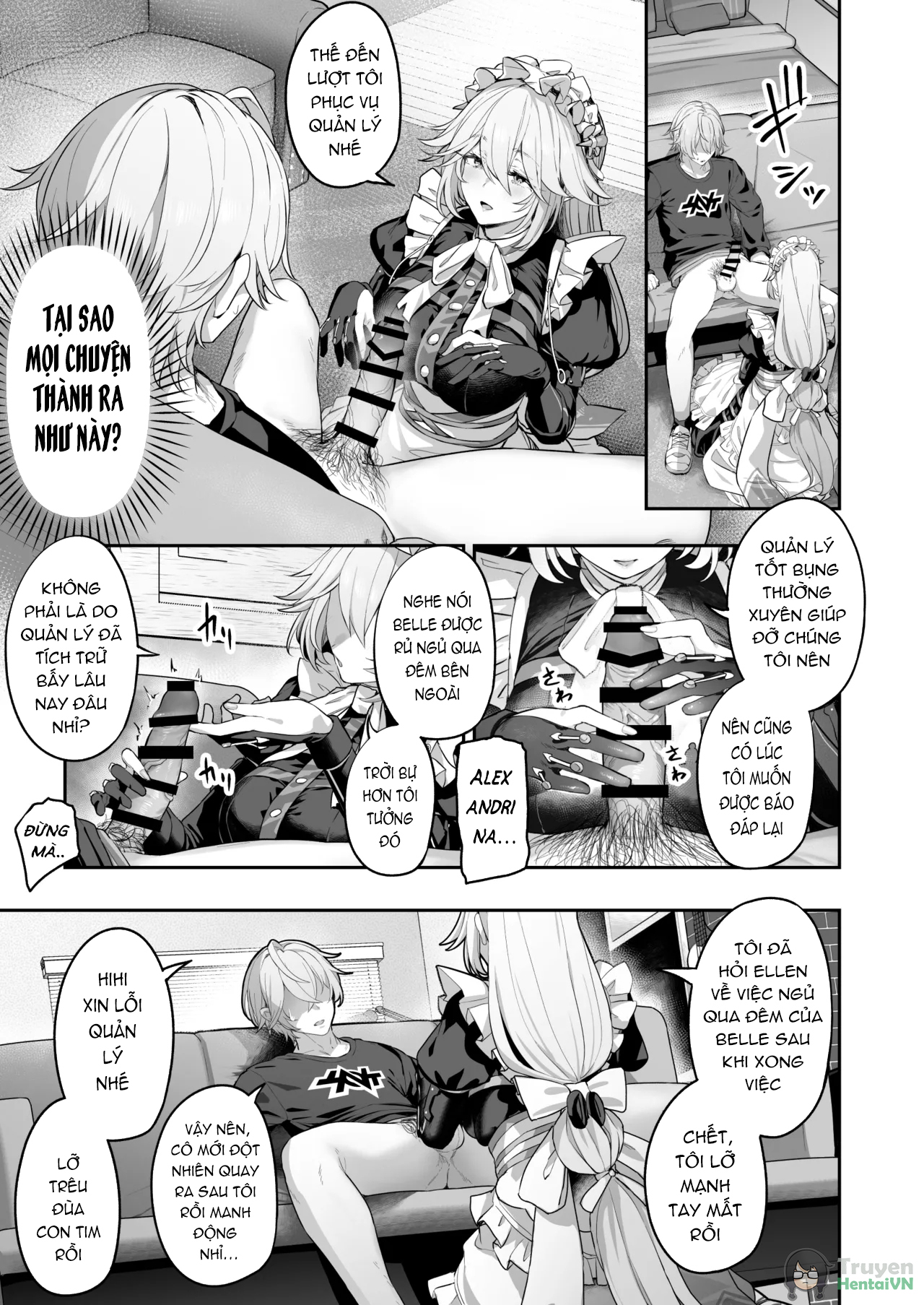 Đọc truyện hentai Em hầu gái ngọt nước của tôi - Oneshot