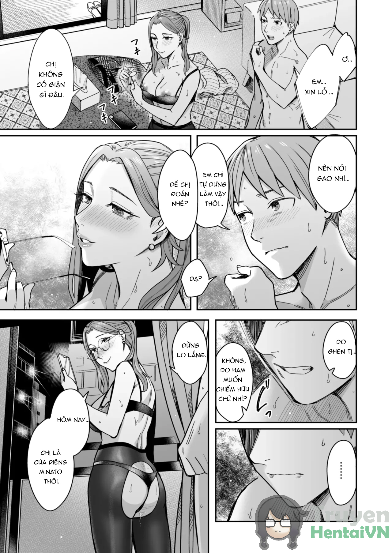Đọc truyện hentai Shiranai Josei kara Gazou Kyouyuu de Eroi Jidori ga Okuraretekita Hanashi - Chap 3