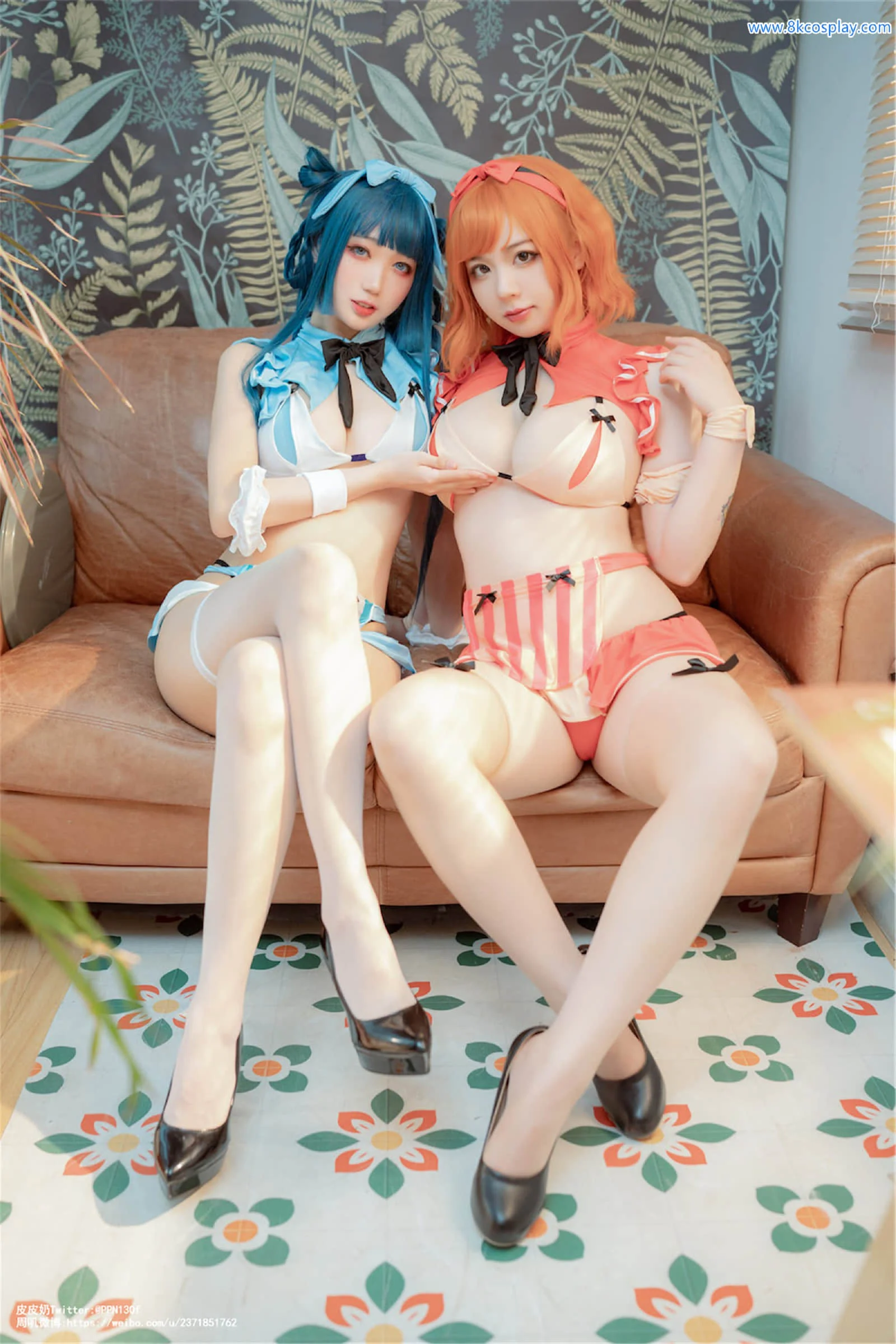 Đọc truyện hentai Tuyển tập Albums siêu phẩm Cosplay - Chap 812 - Pipi Nai is so cute NO.037 & Zhou Ji is a cute bunny waiter Bikini Maid