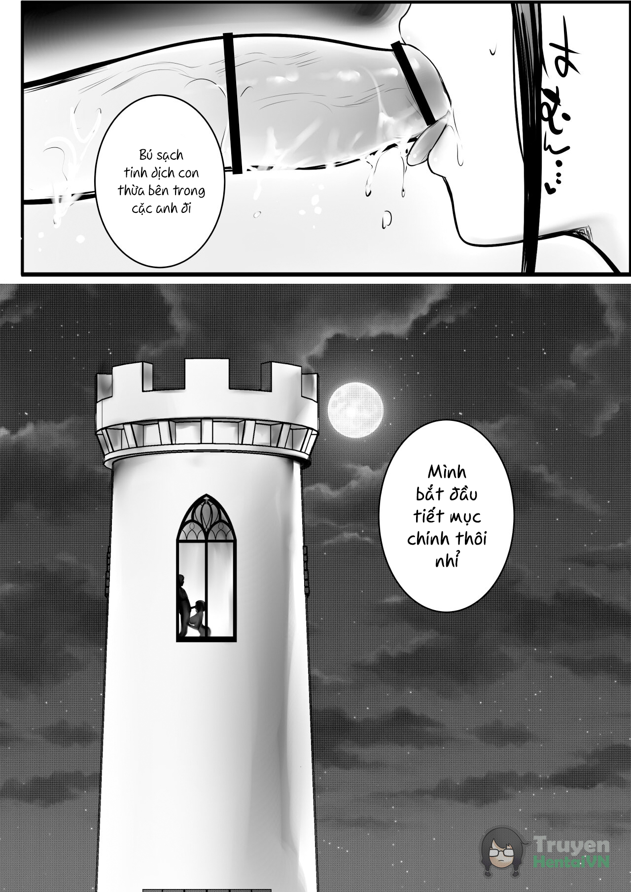 Đọc truyện hentai Onna Kishi Rize wa Koyoi mo Maotoko ni Dakareru 3 - Oneshot