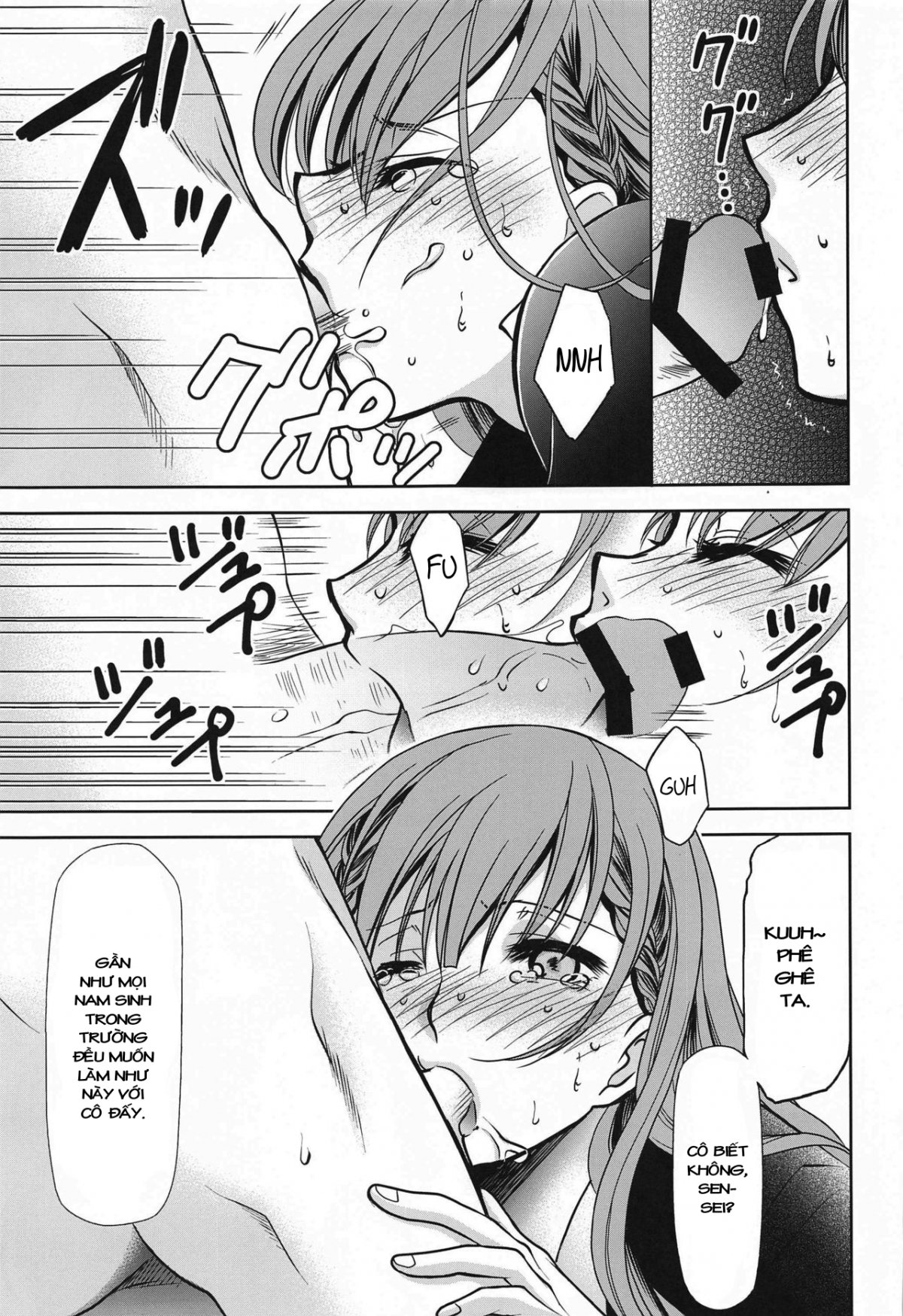Đọc truyện hentai Tôi có quan hệ tình dục với cô giáo Mafuyu - Oneshot