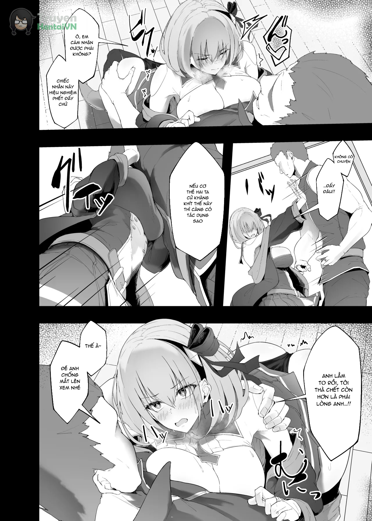 Đọc truyện hentai Yuusha no Kanojo wa NTR reru - Oneshot