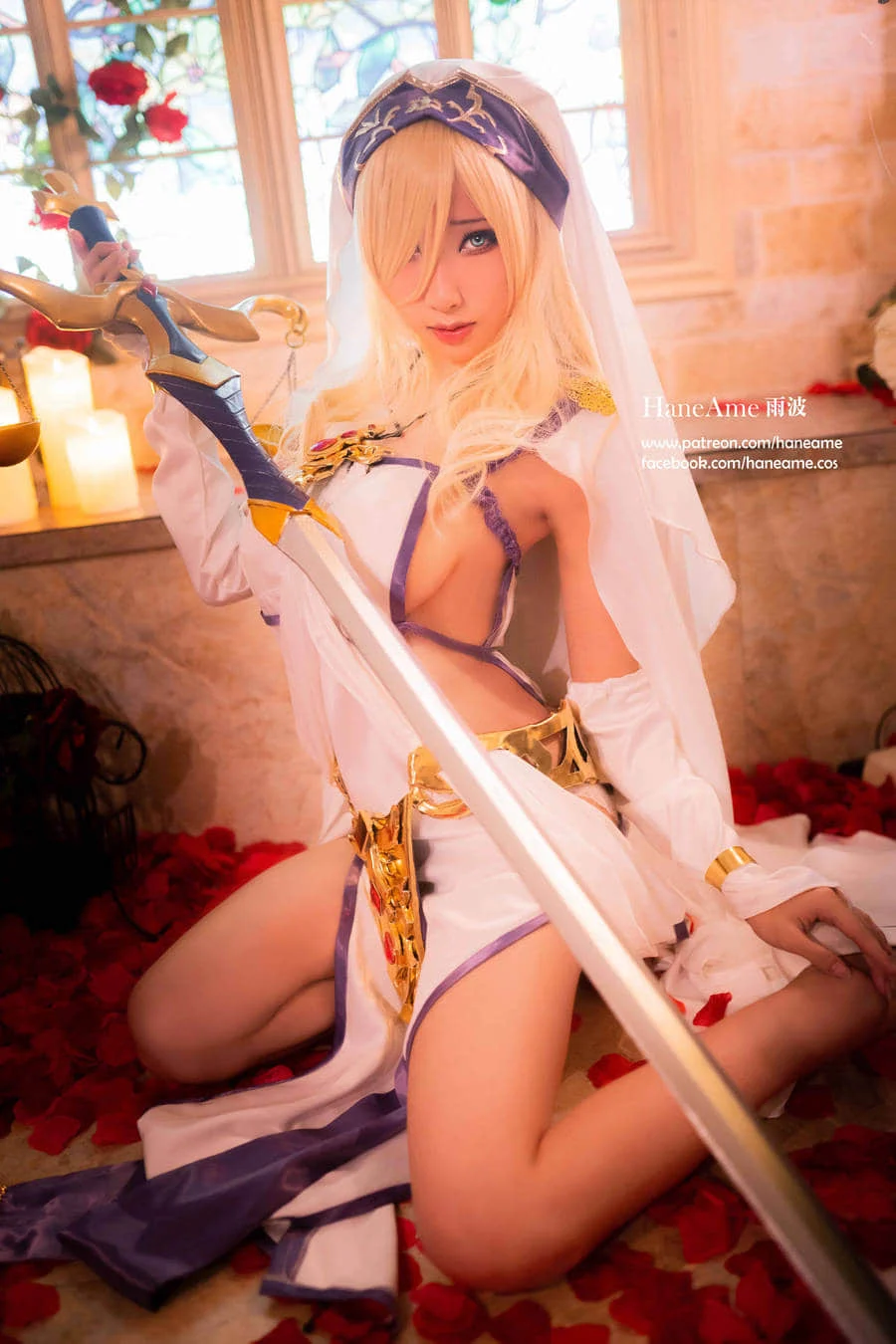Đọc truyện hentai Tuyển tập Albums siêu phẩm Cosplay - Chap 807 - Hane Ame - Sword Maiden