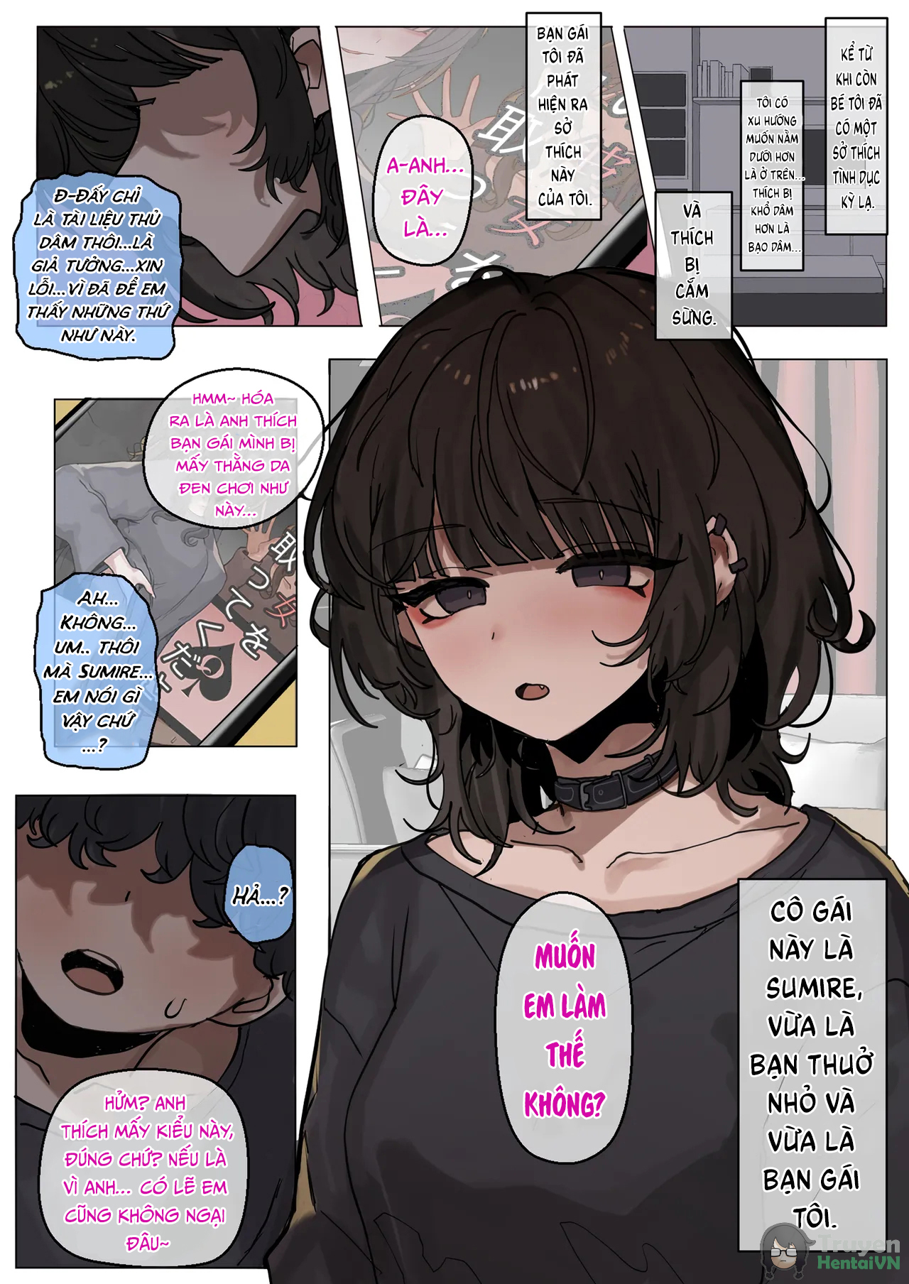 Đọc truyện hentai Tôi là thằng khổ dâm thích bạn gái NTR chính mình - Oneshot