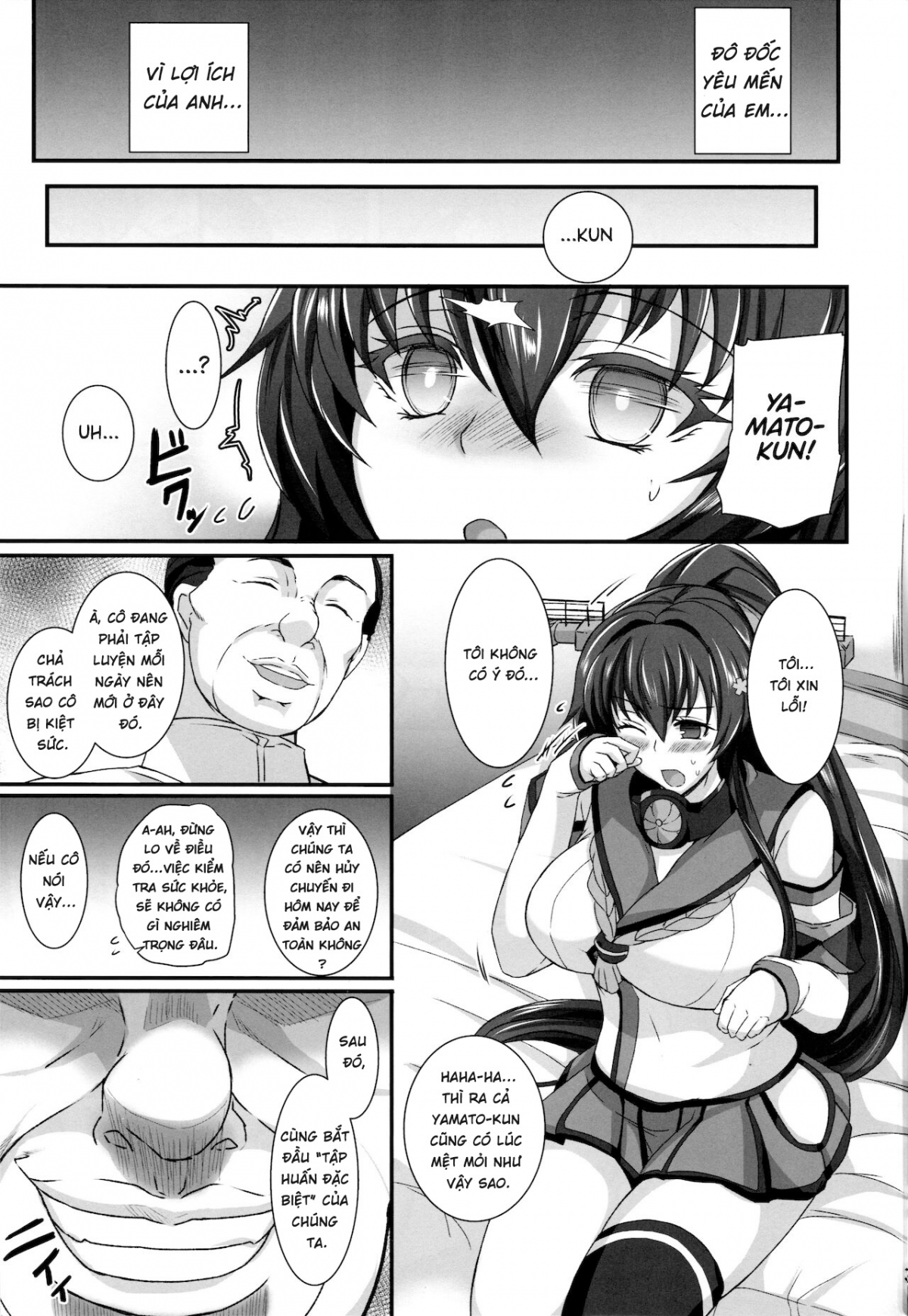 Đọc truyện hentai Yamato Dakkan | Chiến hạm Yamato bị đánh cắp - Oneshot