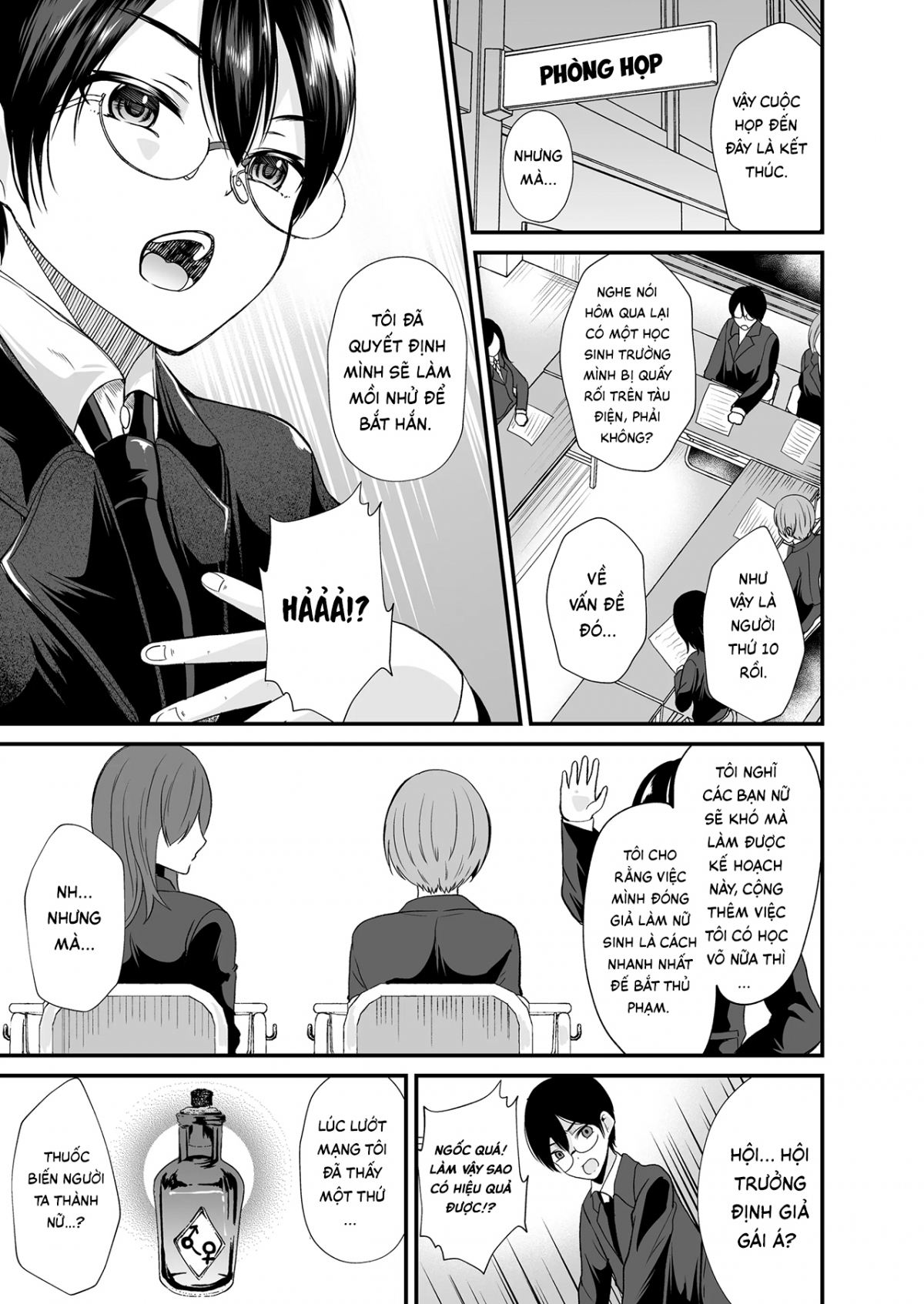Đọc truyện hentai Nhật ký về việc chủ tịch hội học sinh trở thành phụ nữ Oneshot