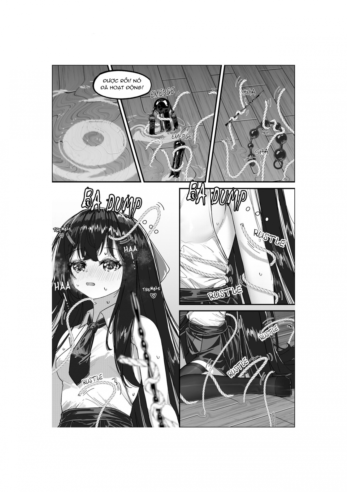Đọc truyện hentai Cô tiểu thư thử nghiệm ma pháp trói buộc lên người và cái kết - Oneshot