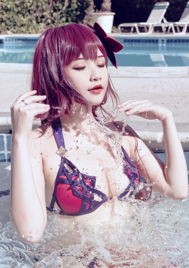 Đọc truyện hentai Tuyển tập Albums siêu phẩm Cosplay - Chap 890 - Hana Bunny – Scathach