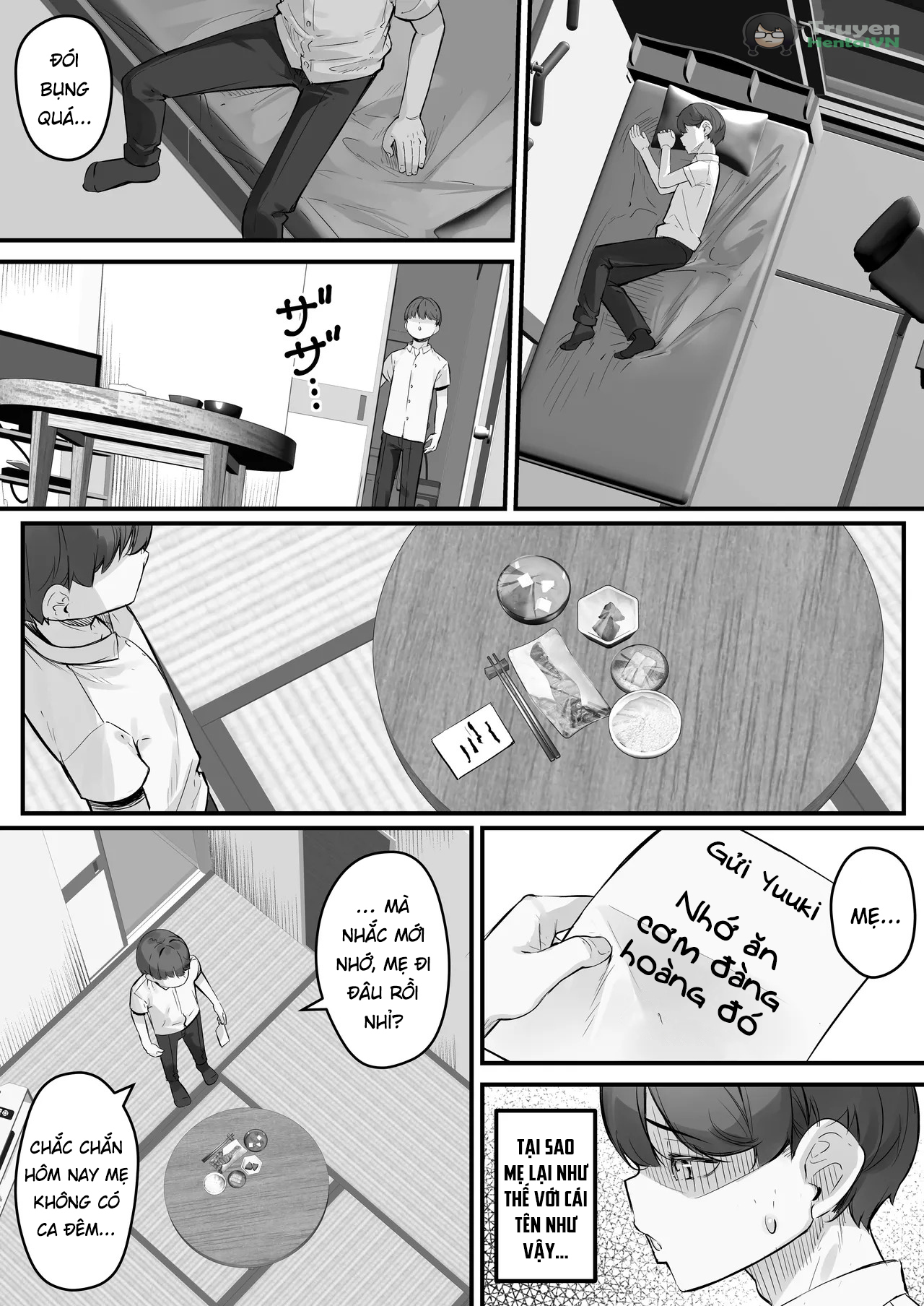 Đọc truyện hentai (Kuchi VE) Chara Otoko ni Netorareru Tare Deka Onba san 1 - Oneshot