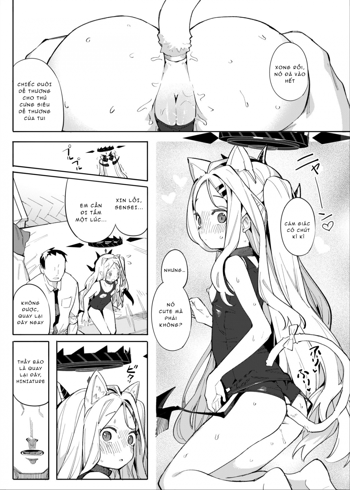 Đọc truyện hentai Thú cưng của sensei - Oneshot
