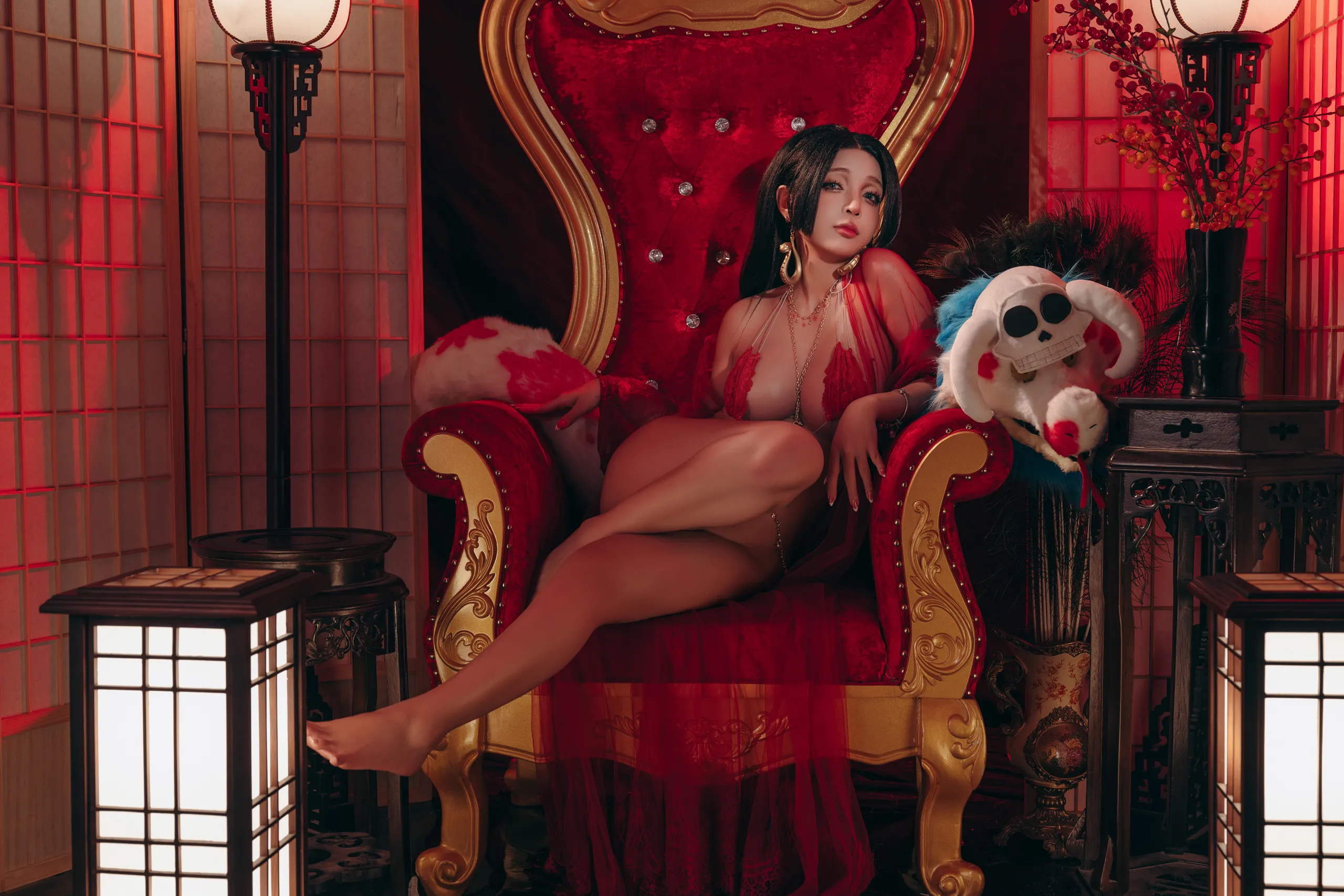 Đọc truyện hentai Tuyển tập Albums siêu phẩm Cosplay - Chap 1050 - Umeko J - Boa Hancock