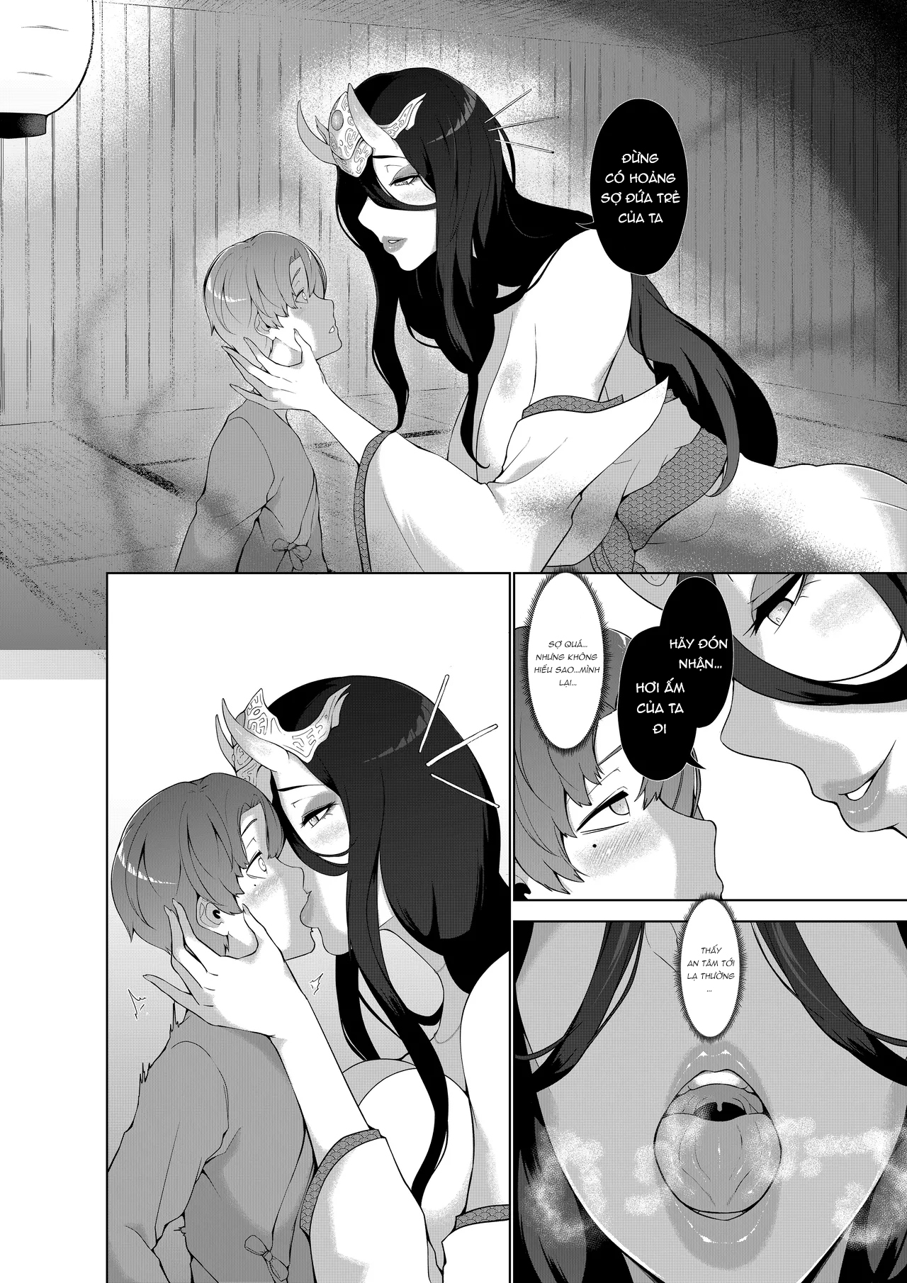 Đọc truyện hentai Bosei Shin no Seijinshiki Oneshot