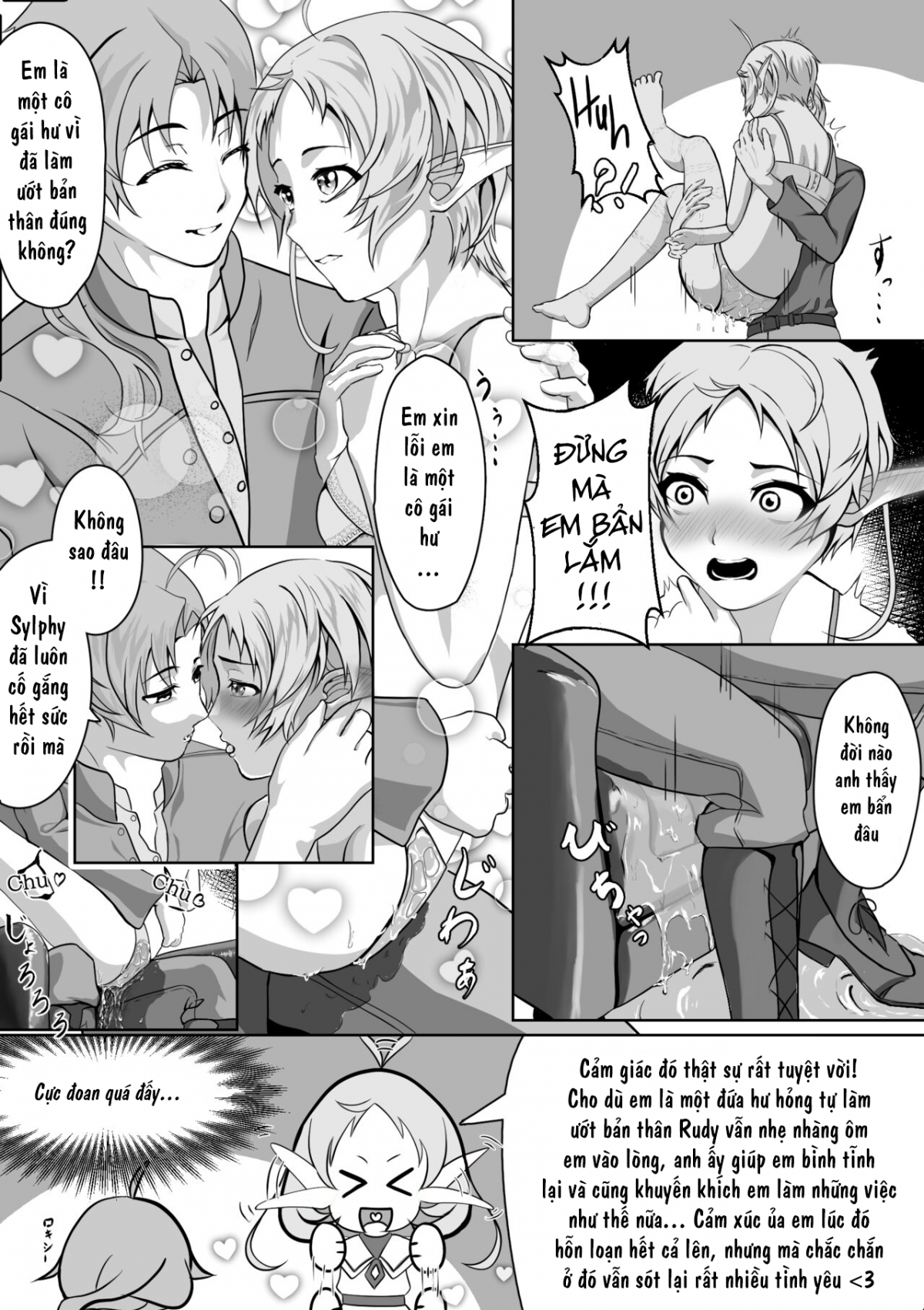 Đọc truyện hentai Trong dinh thự nhà Greyrat - OneShot
