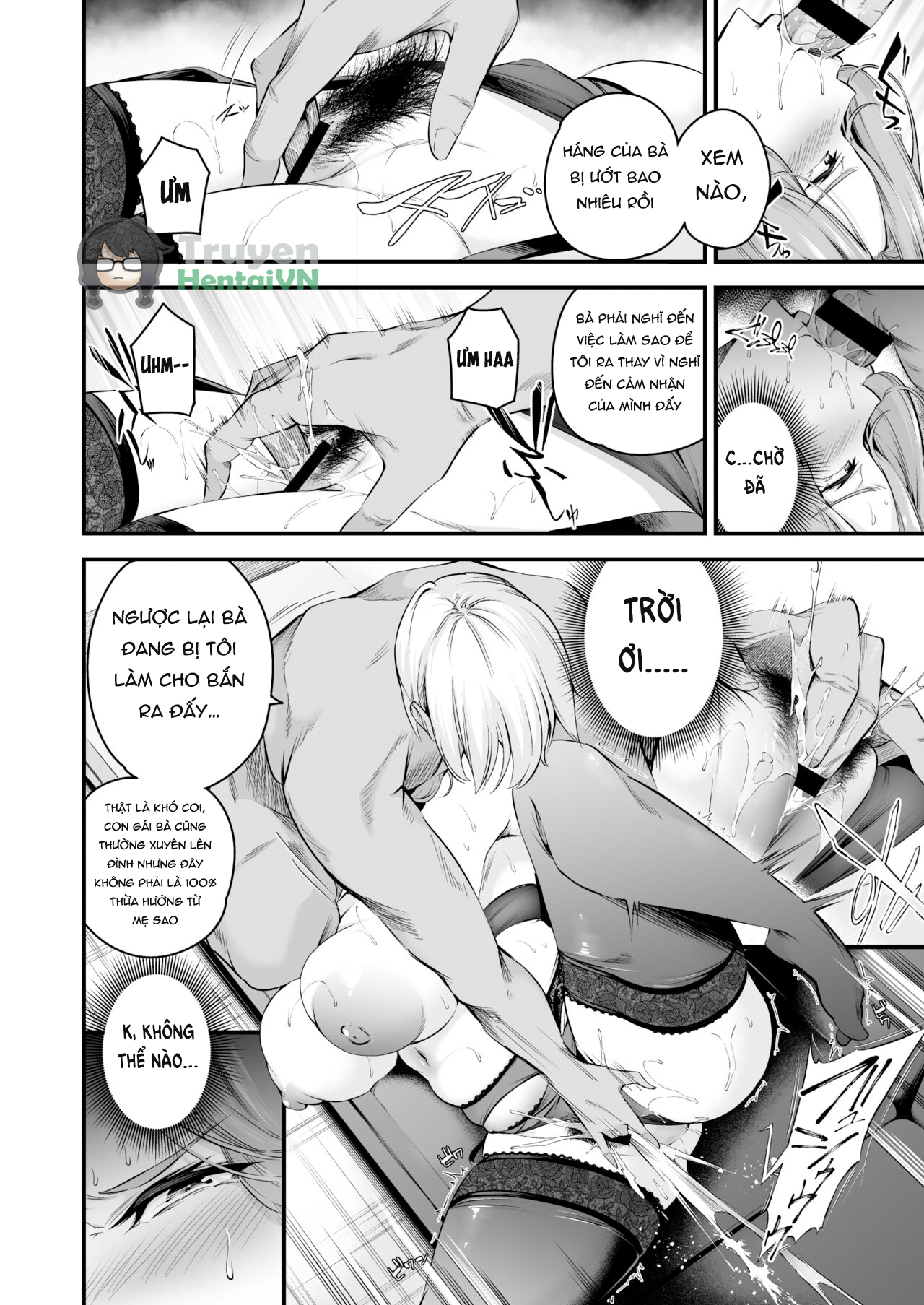 Đọc truyện hentai Shiramine Gakuen no Mesubuta Rijichou Zenpen Oneshot