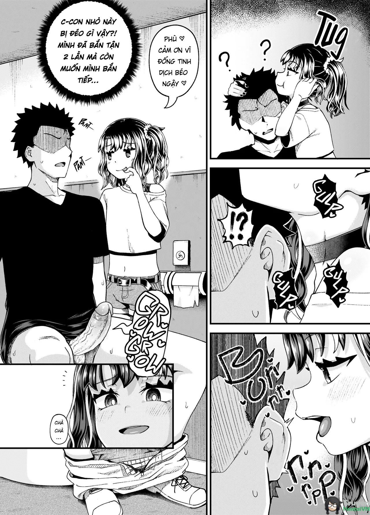 Đọc truyện hentai Uwa, Mesugaki Tsuyoi! | Crap, This Mesugaki's Too Powerful! - Oneshot