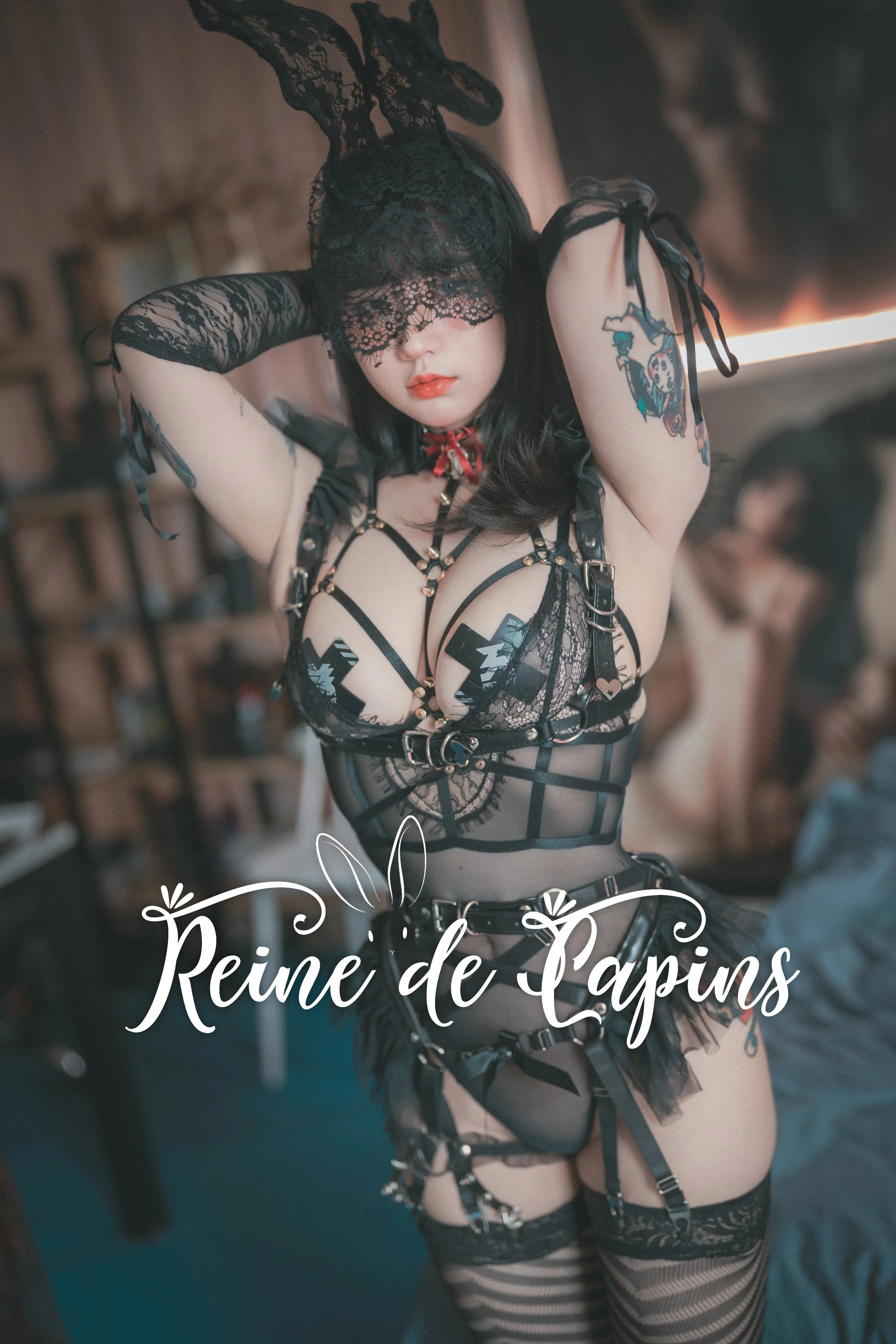 Đọc truyện hentai Tuyển tập Albums siêu phẩm Cosplay - Chap 767 - [DJAWA] Echi - Reine des Lapins