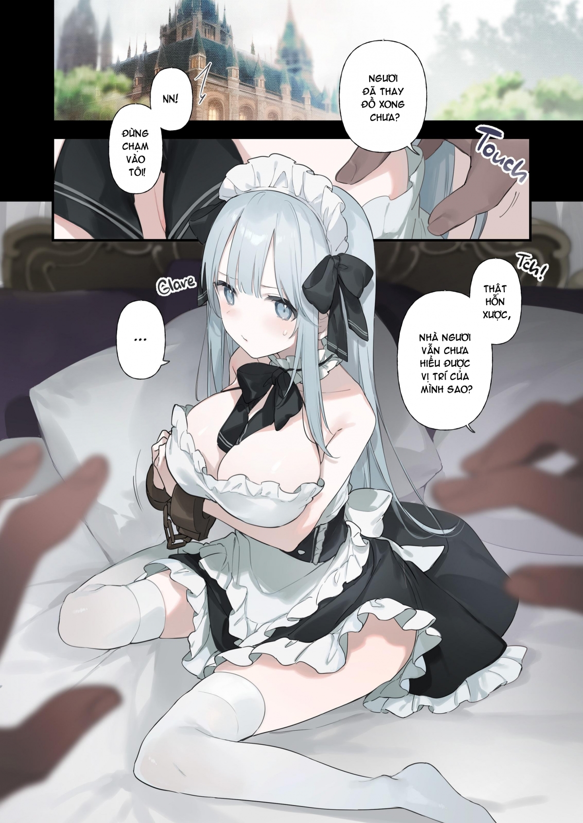 Đọc truyện hentai Sự sa ngã của nàng hầu gái tiểu thư quý tộc Oneshot