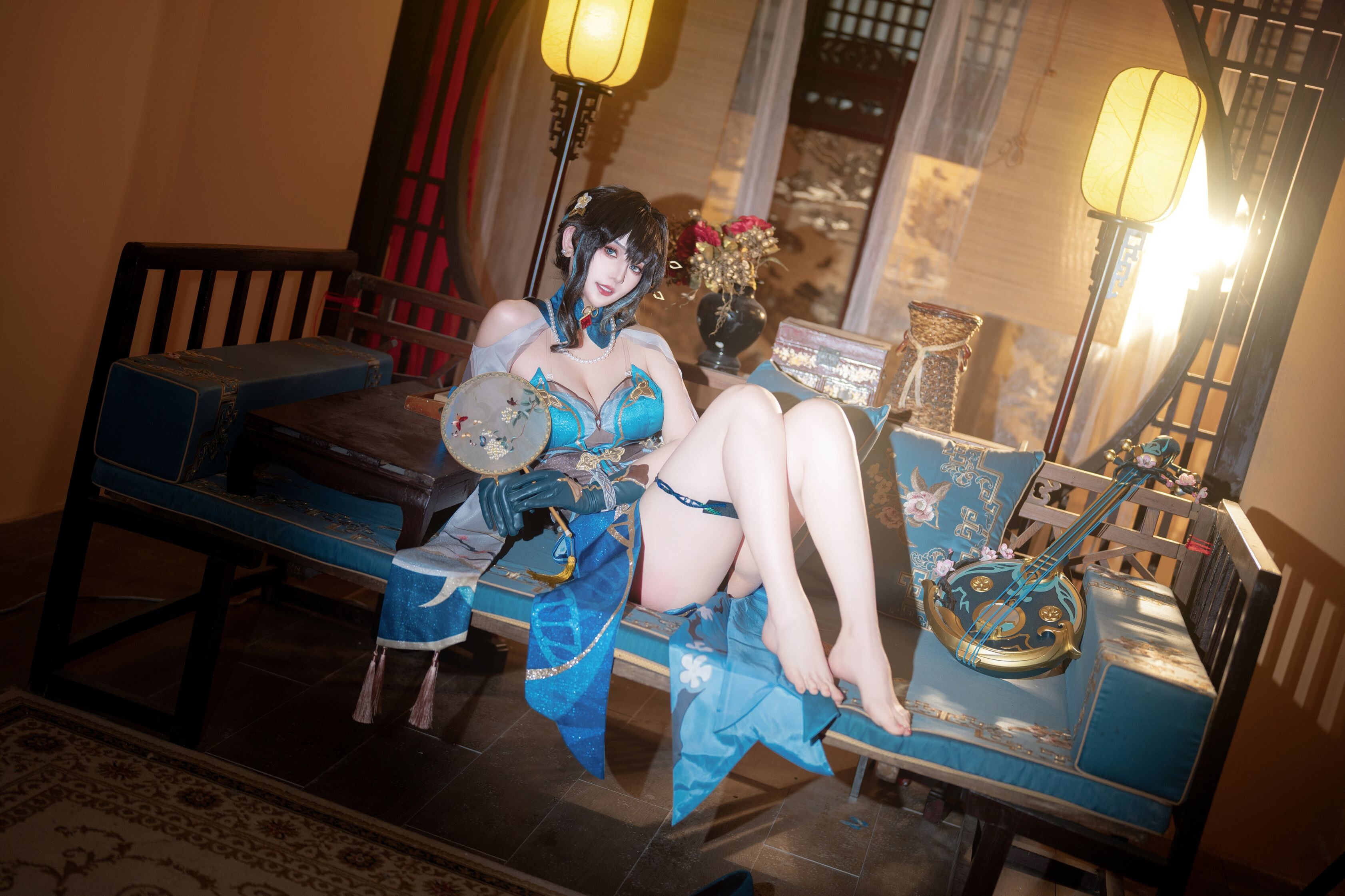 Đọc truyện hentai Tuyển tập Albums siêu phẩm Cosplay - Chap 1022 - Xinglan is Lanlan and calls her Lanmei - Collapse of the Star Sky Railway Ruan Mei