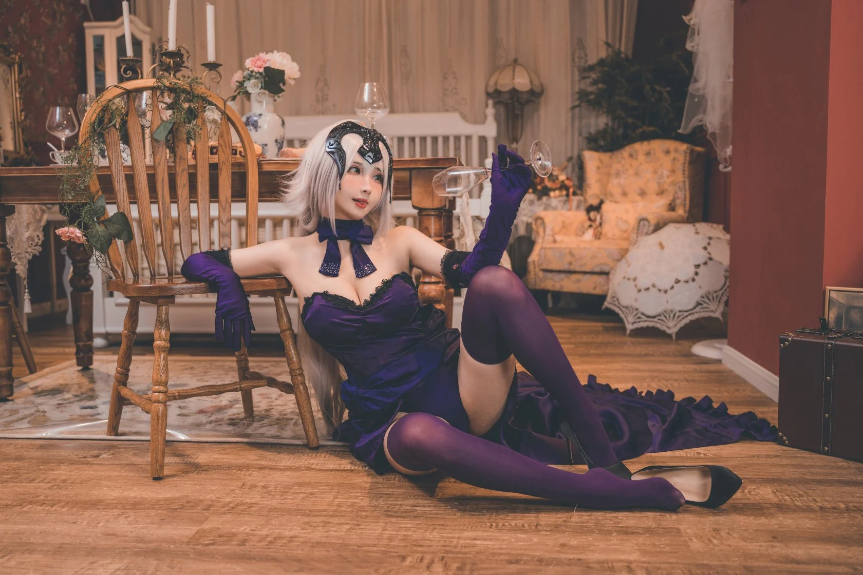 Đọc truyện hentai Tuyển tập Albums siêu phẩm Cosplay - Chap 961 - [Liangliangzi] Drunk Zhen