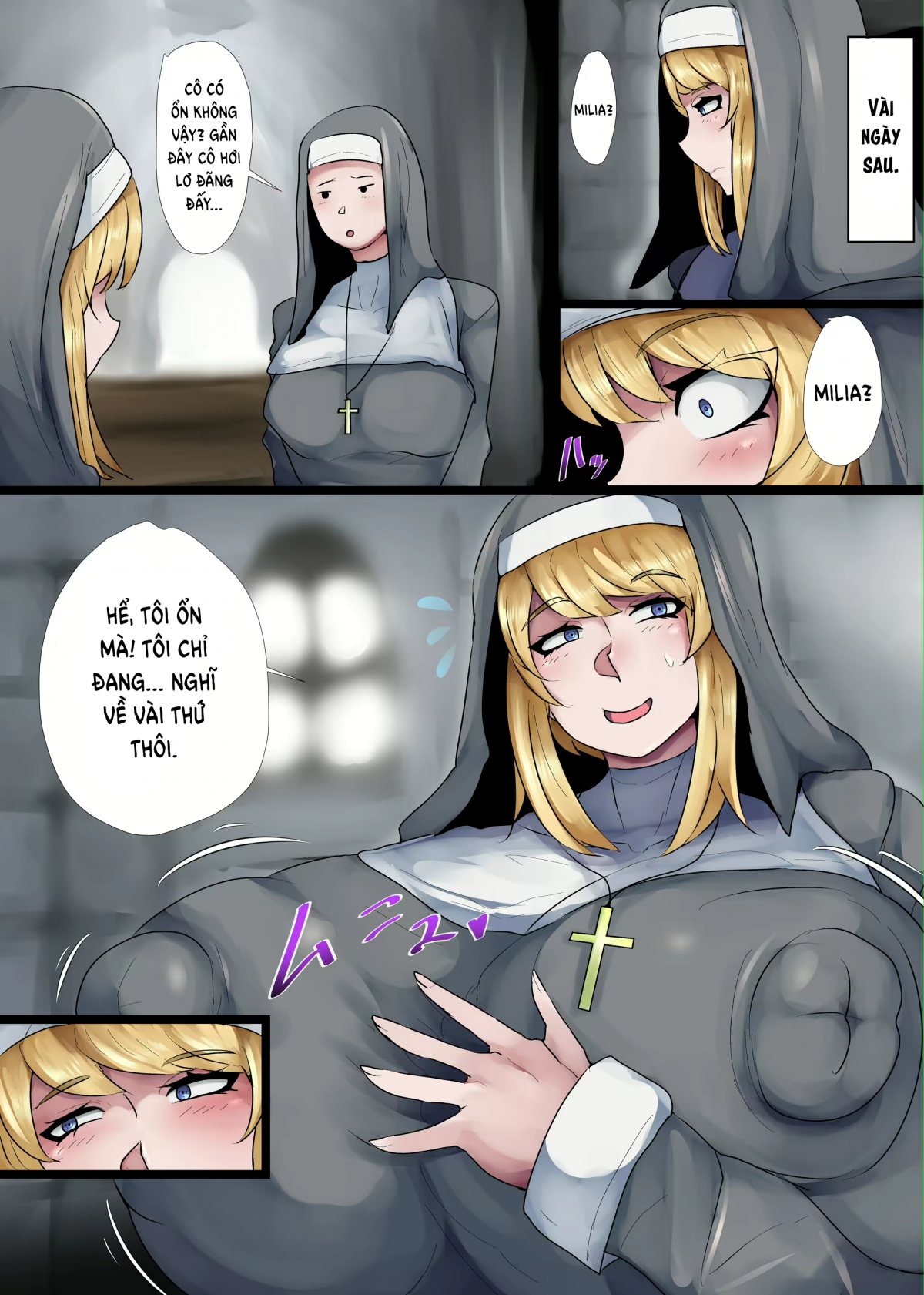 Đọc truyện hentai Nàng sơ bưởi to và Goblin buồi khủng - Oneshot