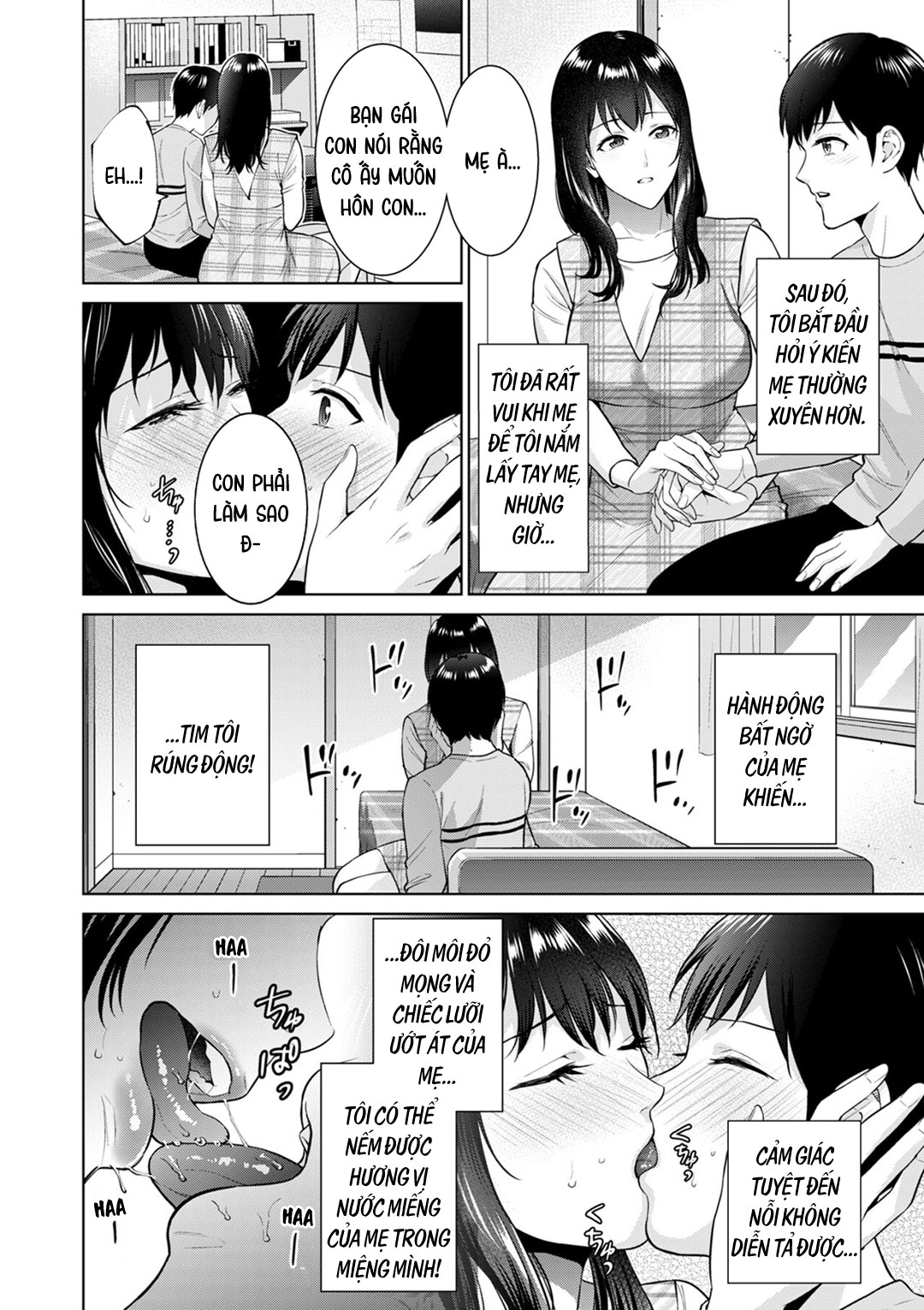Đọc truyện hentai Lễ cưới bí mật với mẹ! - Oneshot