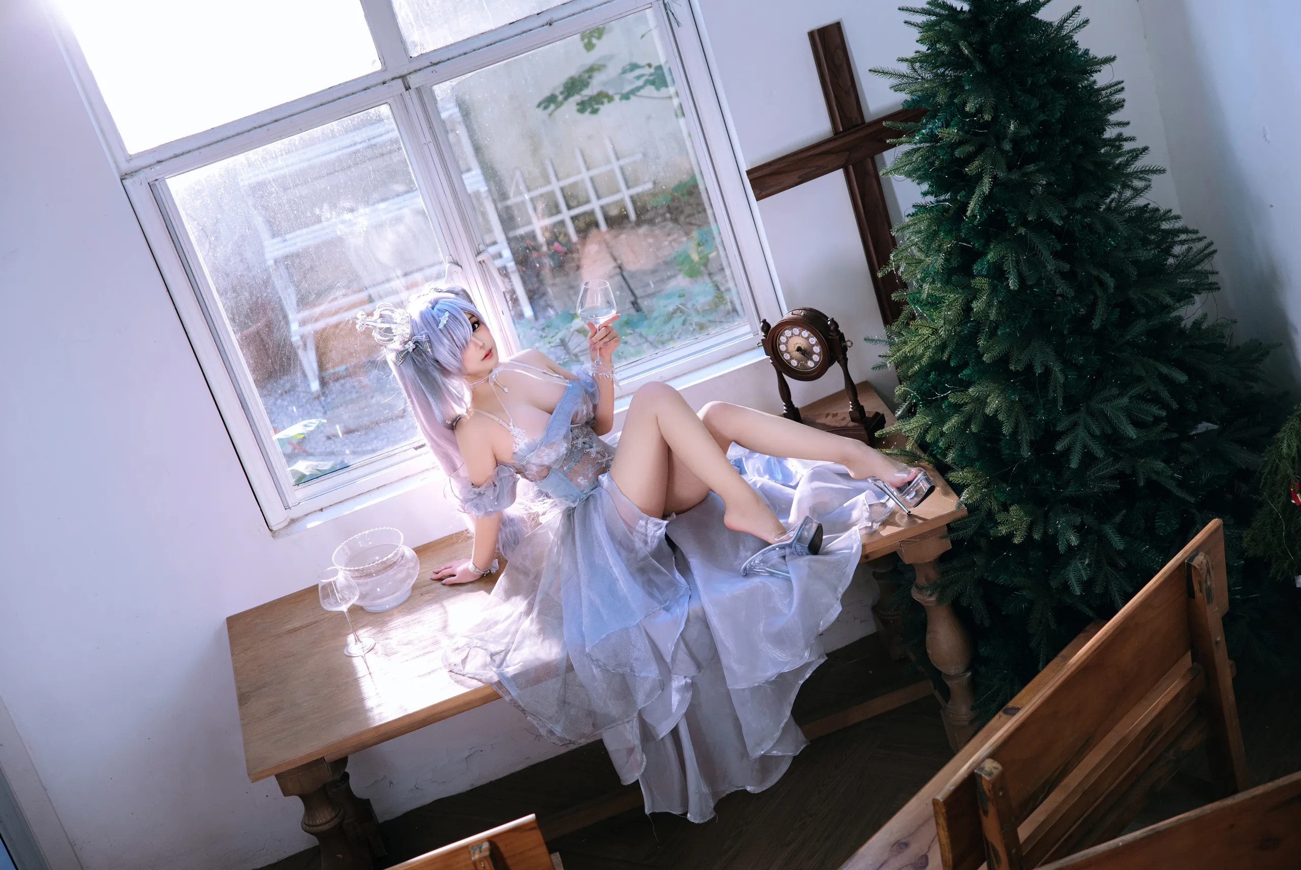 Đọc truyện hentai Tuyển tập Albums siêu phẩm Cosplay - Chap 1105 - Hina Jiao - Goddess of Victory: Nikki Cinderella