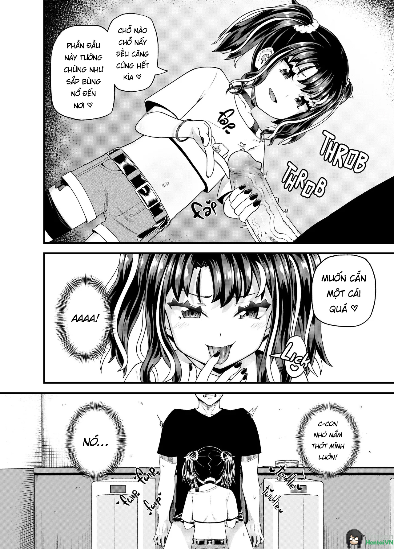 Đọc truyện hentai Uwa, Mesugaki Tsuyoi! | Crap, This Mesugaki's Too Powerful! - Oneshot