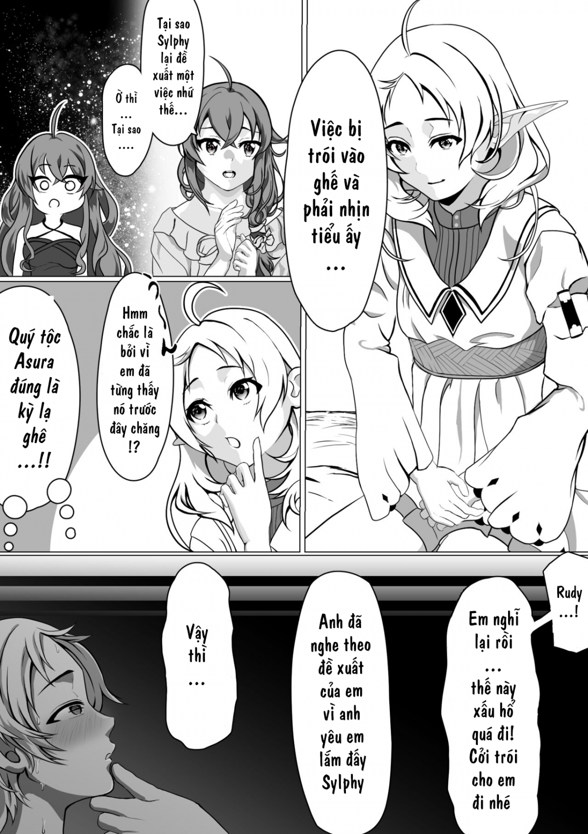 Đọc truyện hentai Trong dinh thự nhà Greyrat - OneShot