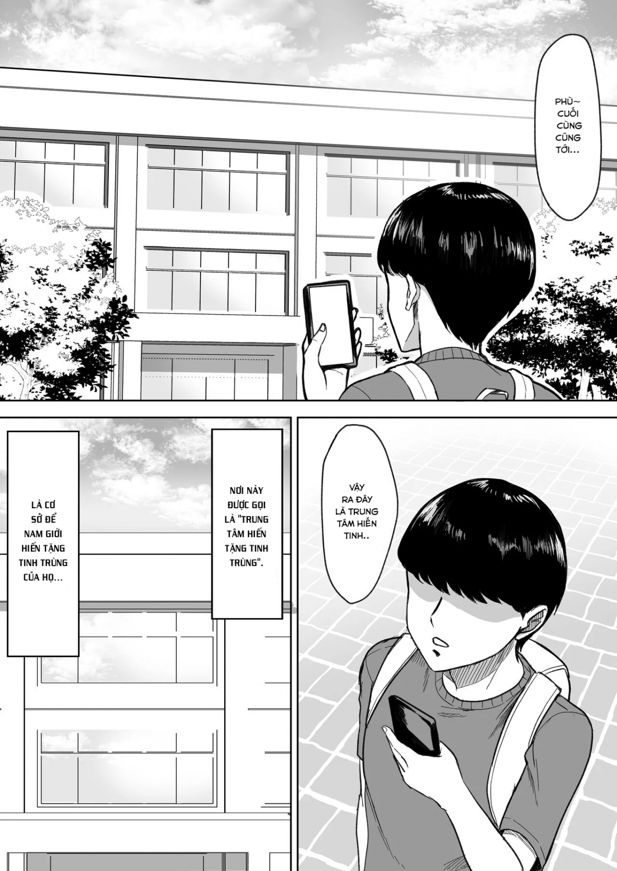 Đọc truyện hentai Trung tâm  hiến tinh - Oneshot