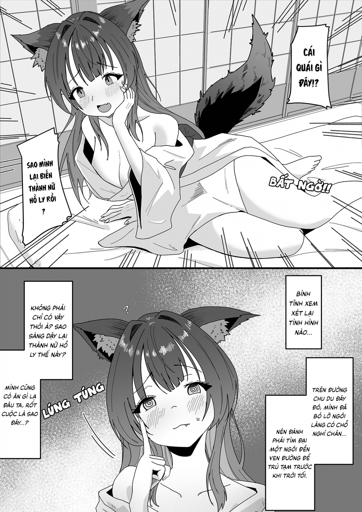Đọc truyện hentai Hồ ly quyến rũ kia... là mình ư? - Oneshot
