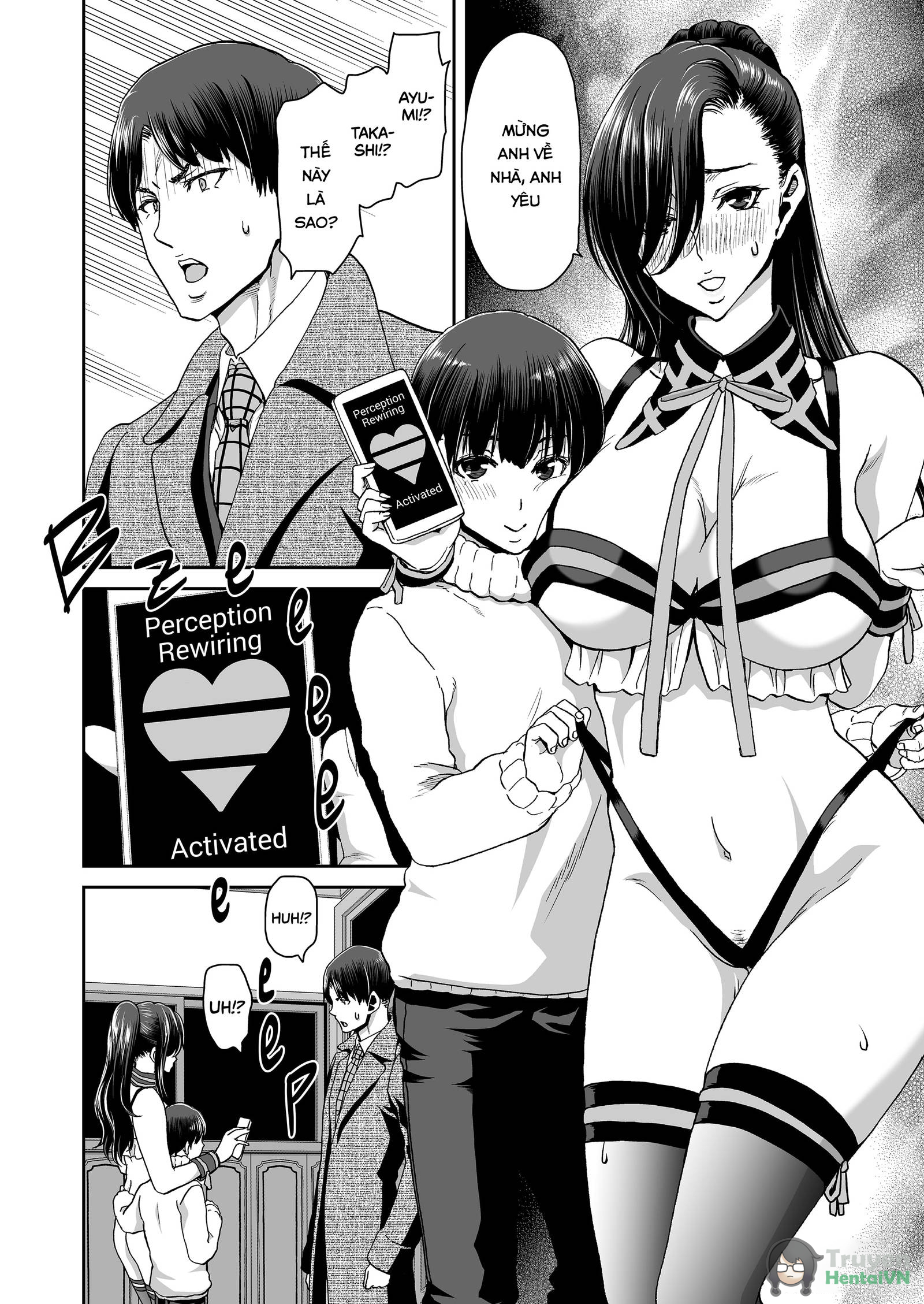 Đọc truyện hentai Lý do vợ tôi buộc tóc đuôi ngựa - Chap 3 - End