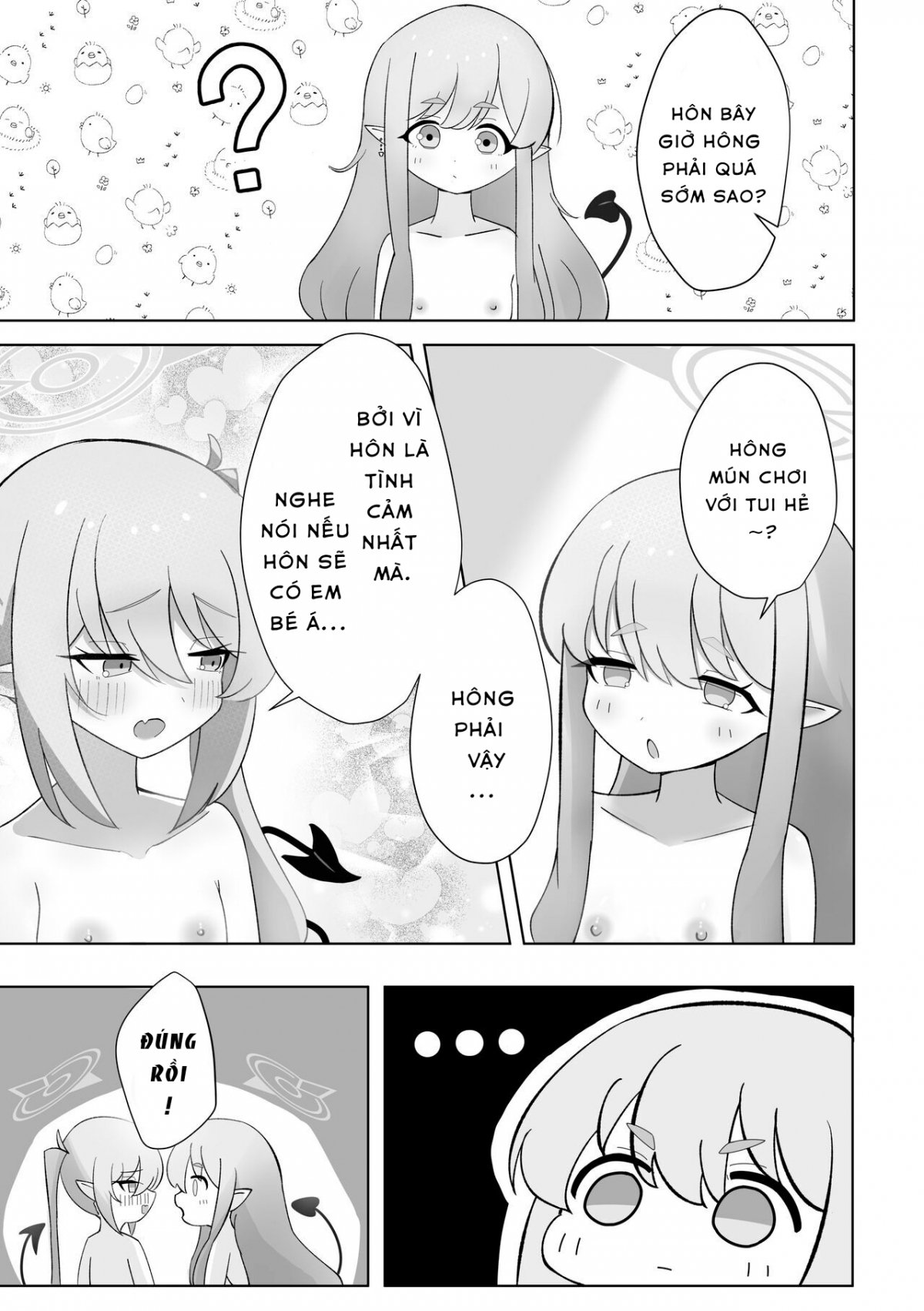 Đọc truyện hentai [Pomepome Kokuuken (Makolas)] Shuposhupo Nakayoshi Futari de Sex Gokko Hen - Oneshot ngọt