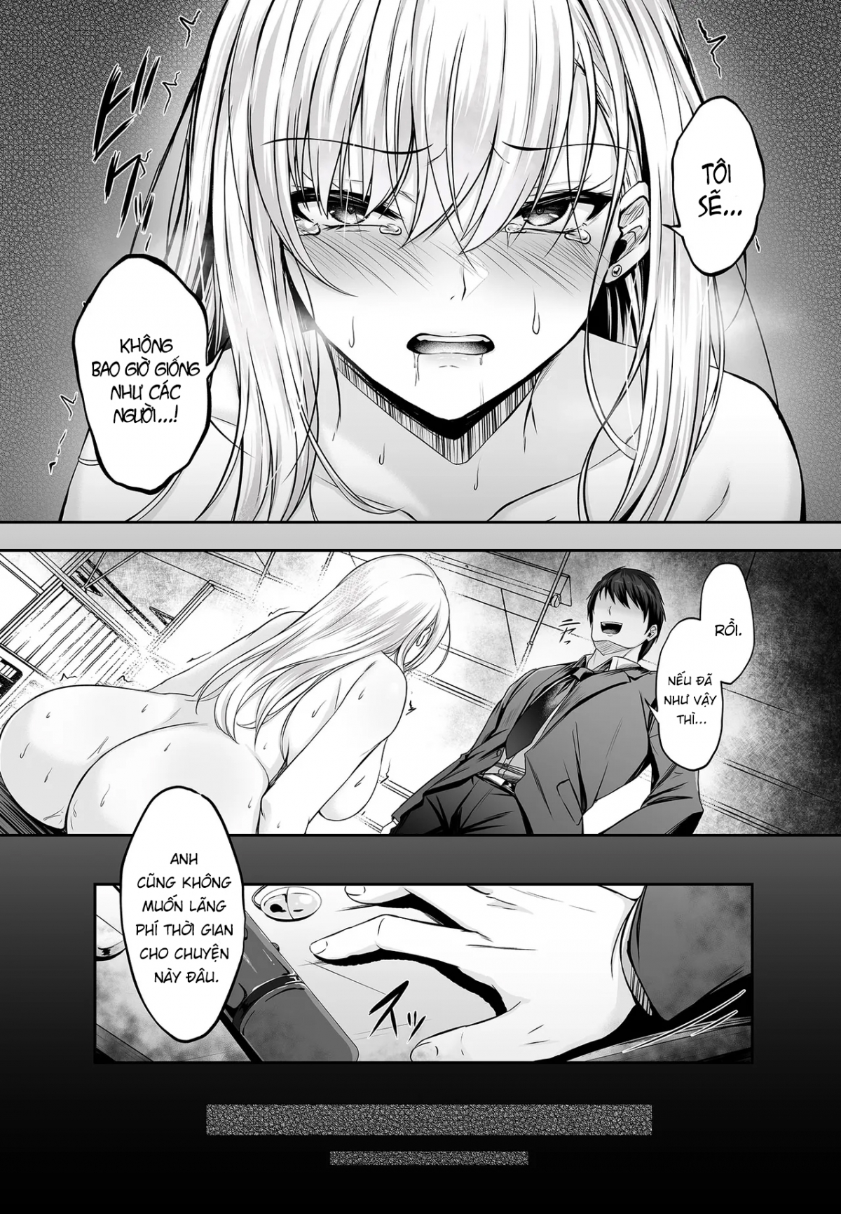 Đọc truyện hentai Một cái bẫy nơi một cô gái ngực to mạnh mẽ bị thu phục - Oneshot