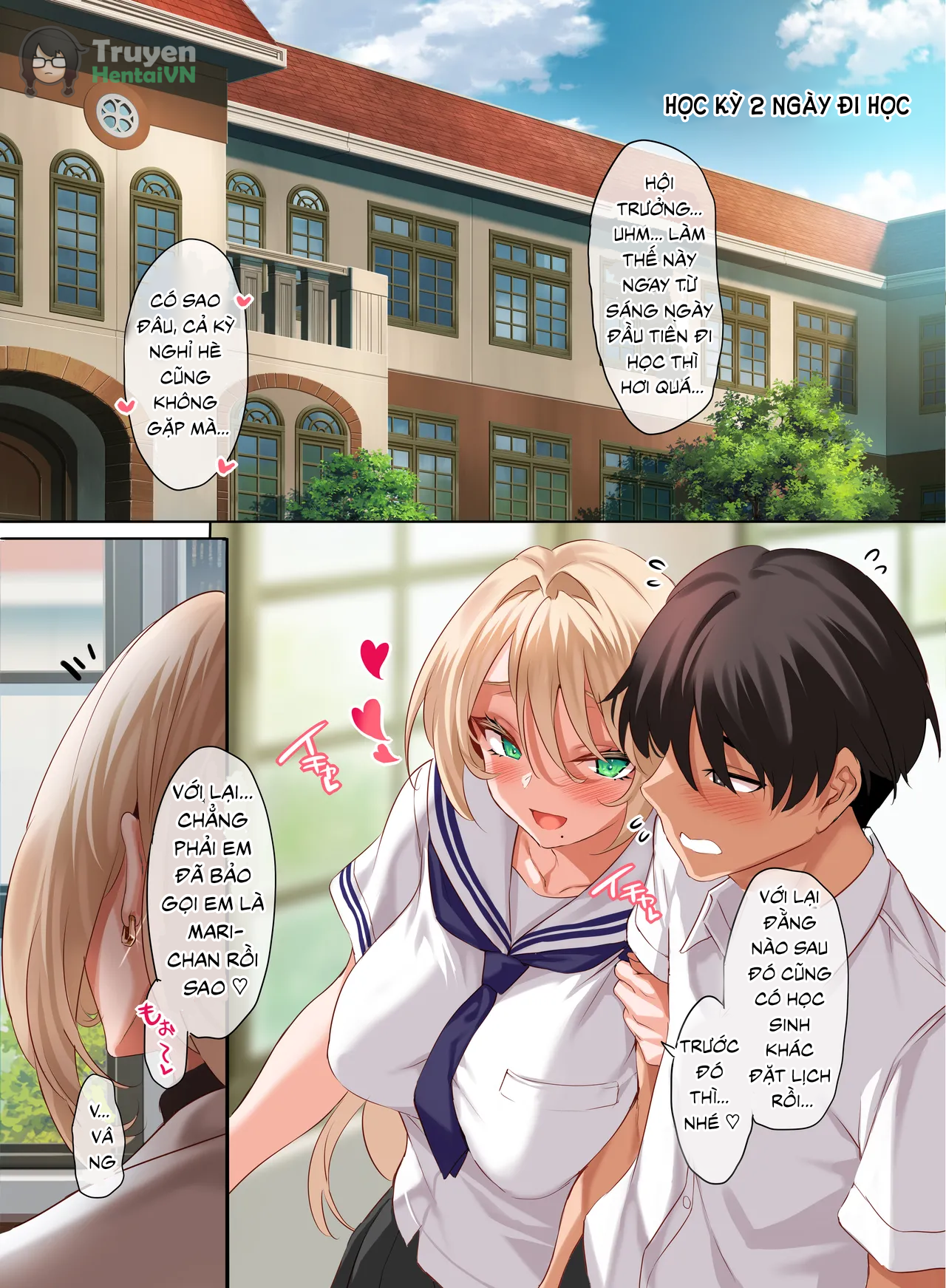 Đọc truyện hentai Jogakkou de Otoko Hitori na node Kousoku de Seiyoku no Hakeguchi ni Sareru Nichijou 4.5-Jigenme - Oneshot