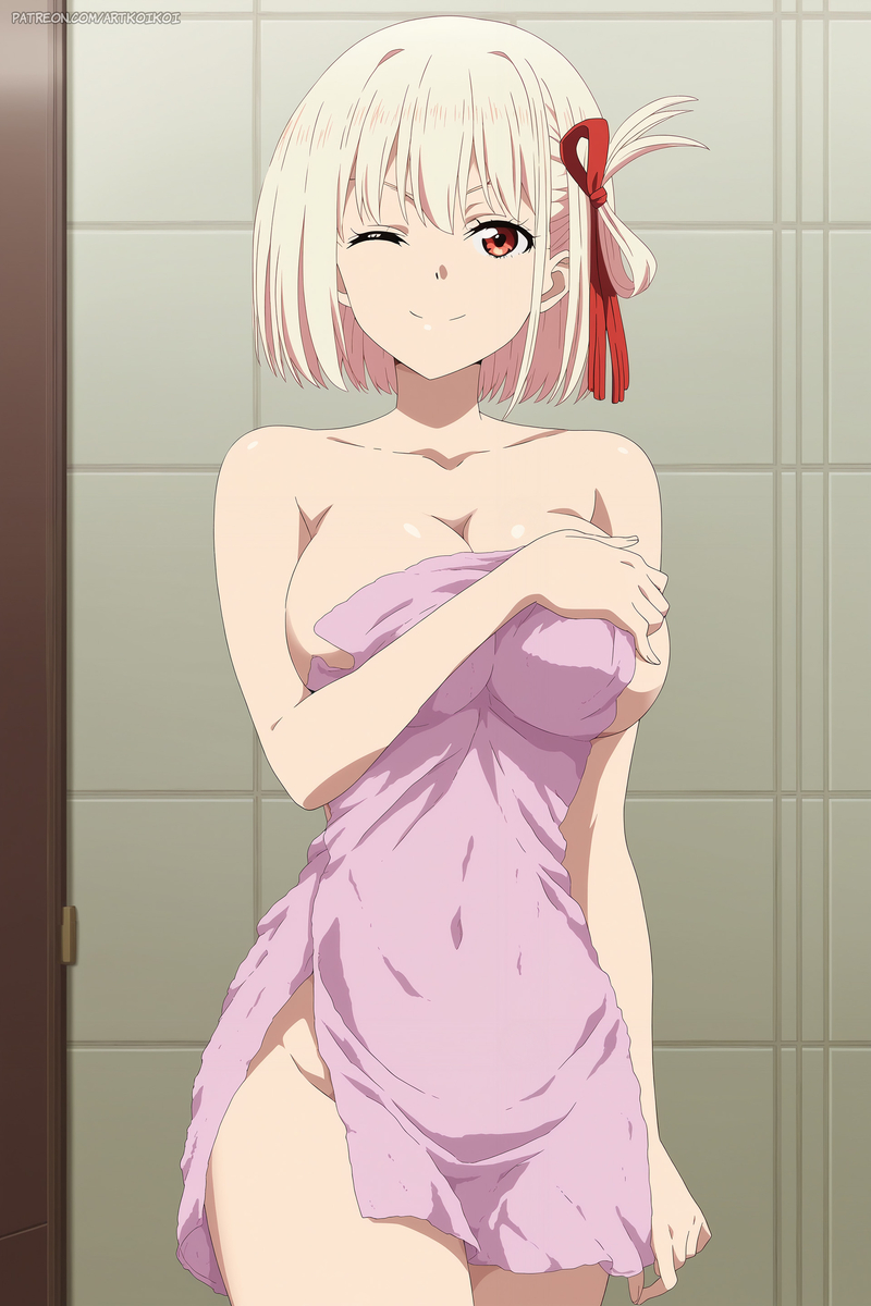 Đọc truyện hentai Tuyển tập Albums Art hentai - Chap 440 - Chisato | Lycoris Recoil
