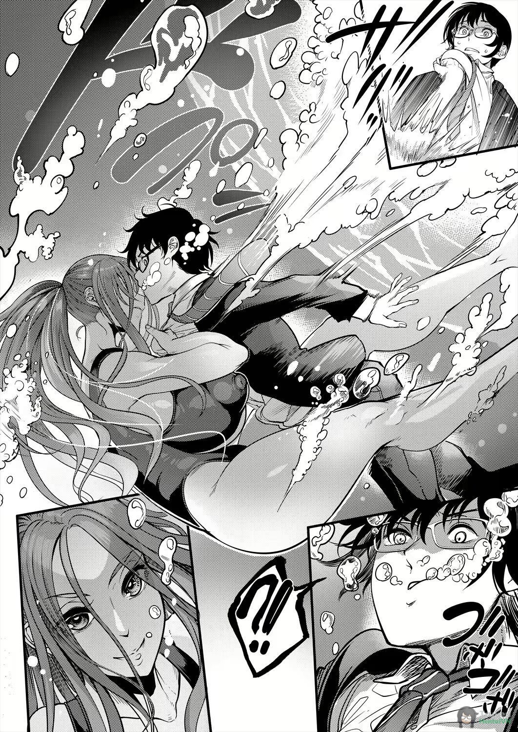 Đọc truyện hentai Houkago Dosukebe Nightpool - Oneshot