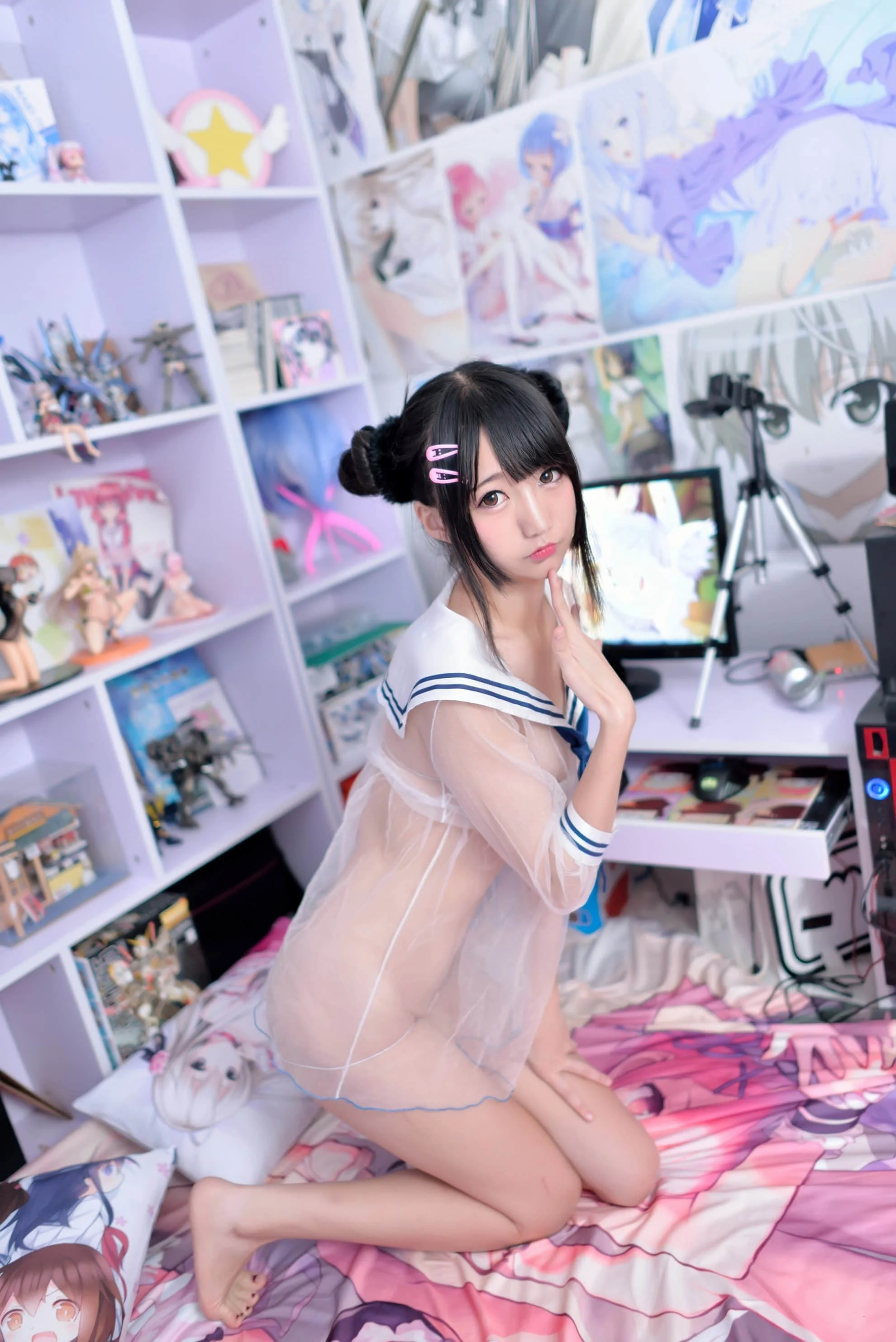 Đọc truyện hentai Tuyển tập Albums siêu phẩm Cosplay - Chap 866 - Nagisa Monster Meow - Video Game Girl