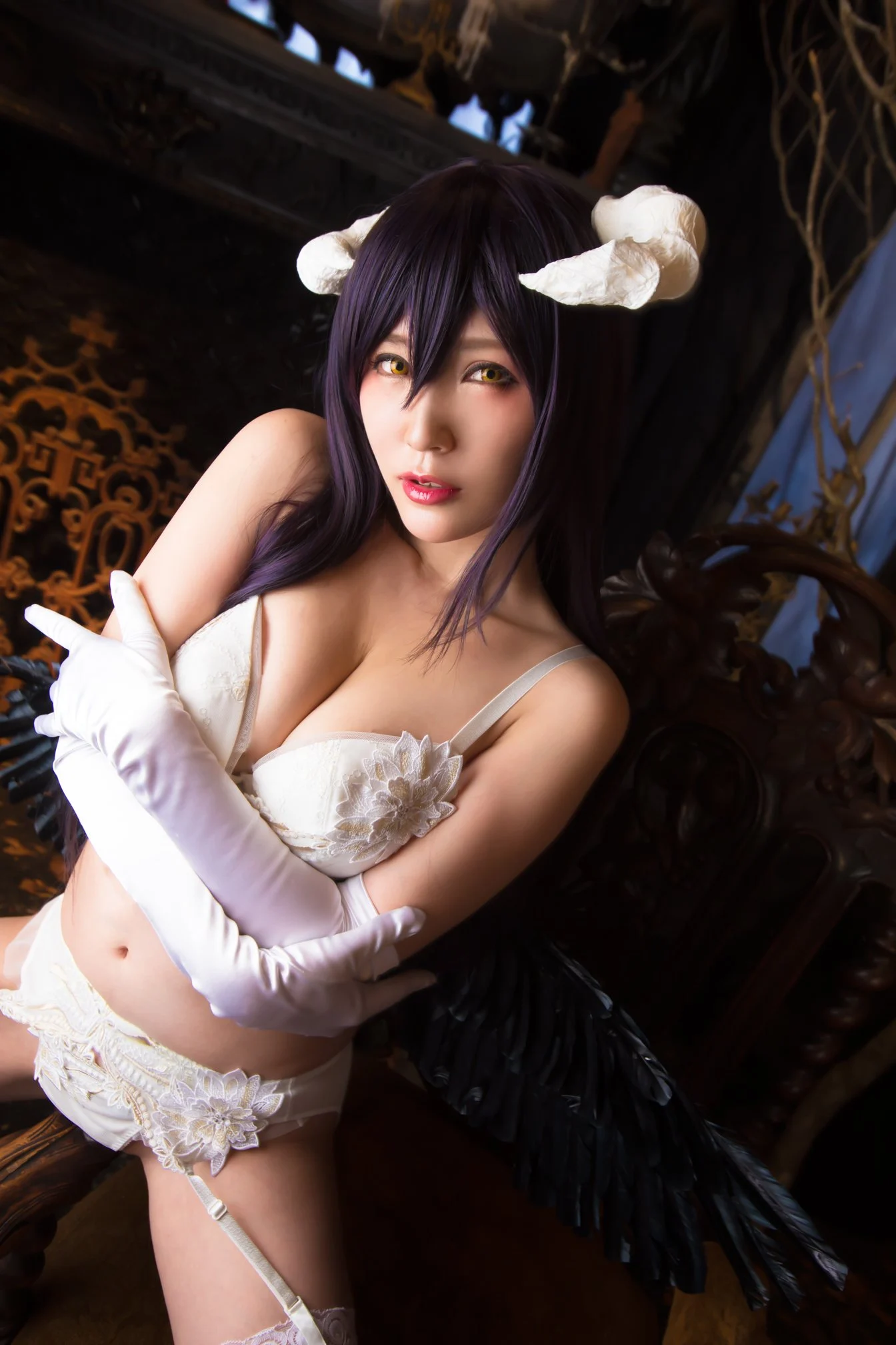Đọc truyện hentai Tuyển tập Albums siêu phẩm Cosplay - Chap 959 - [Baitai Seijo (Luna Kirishima)] Junketsu Succubus wa ito Toutoki Yume wo miru