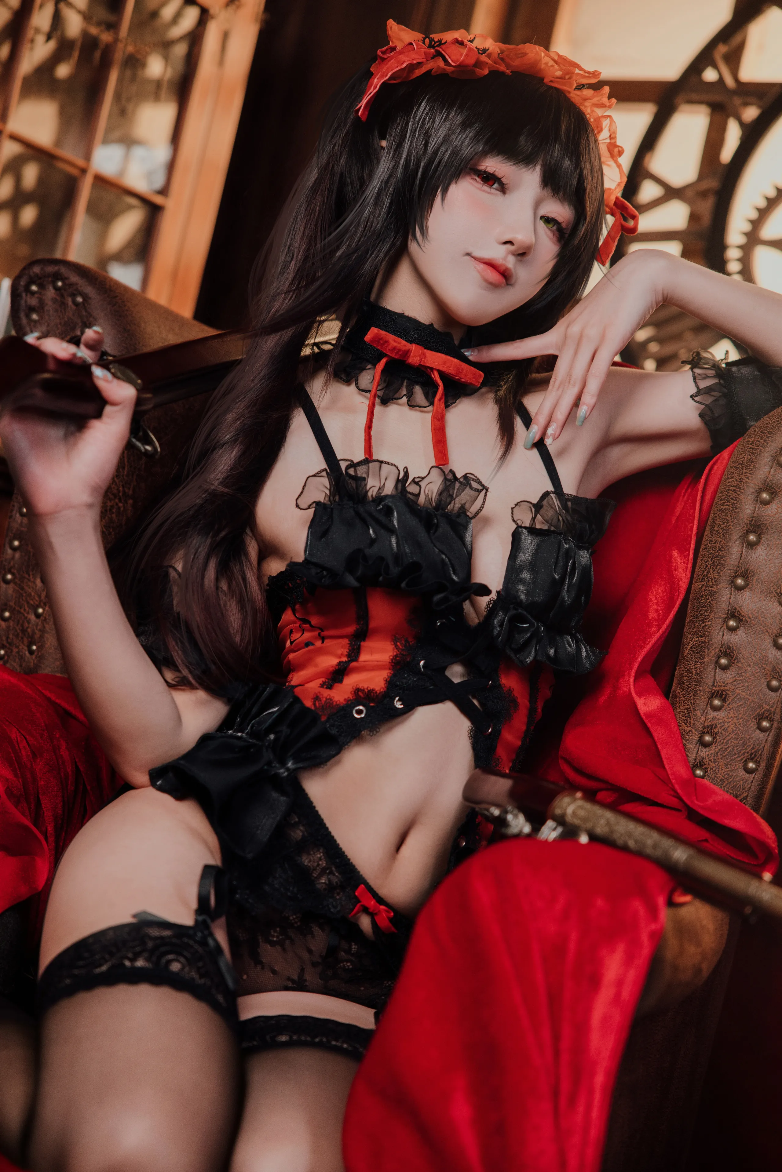 Đọc truyện hentai Tuyển tập Albums siêu phẩm Cosplay - Chap 1008 - Ah Bao is also a bunny girl Tokisaki Kurumi