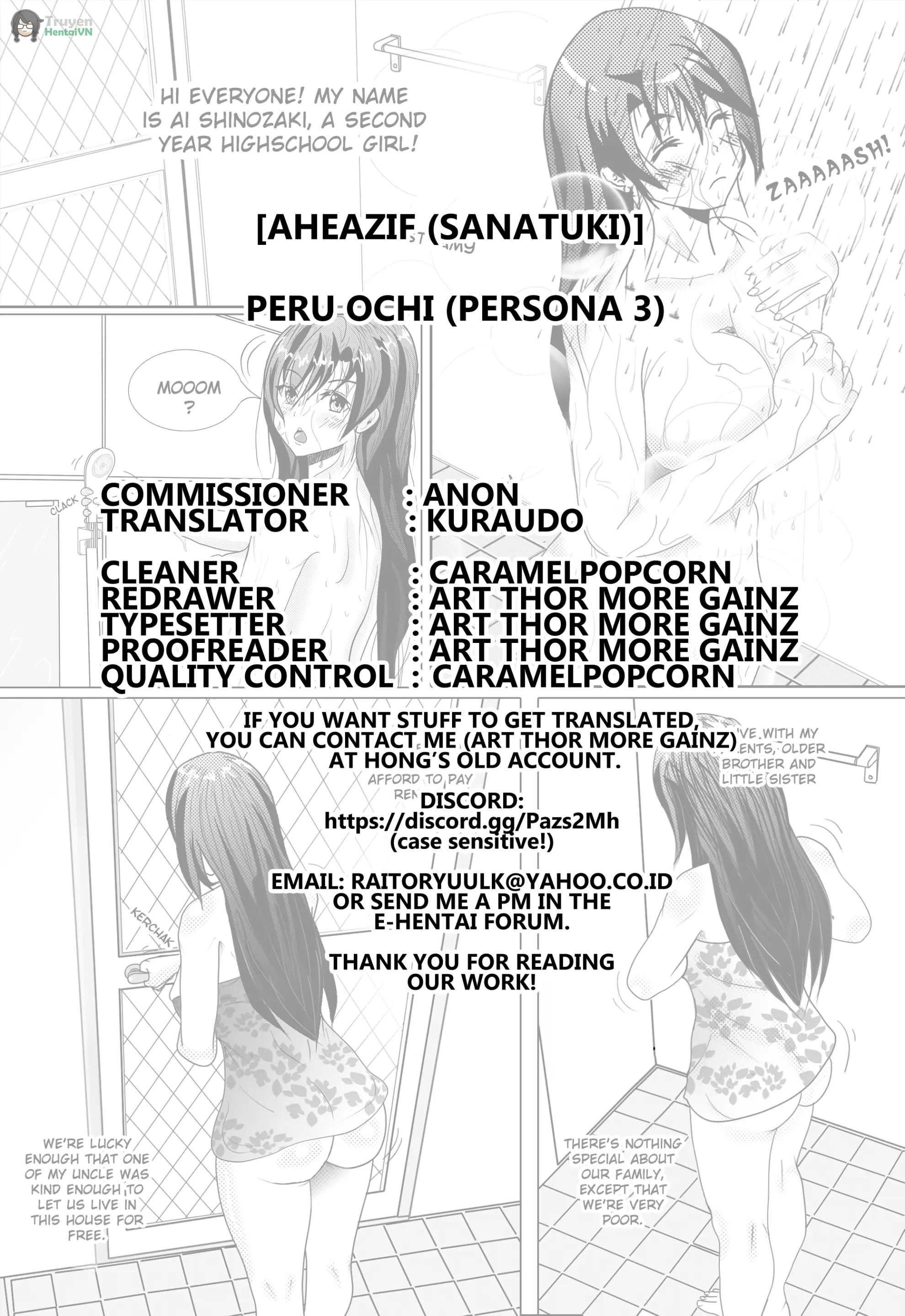 Đọc truyện hentai PERU Ochi (Persona 3) - Oneshot