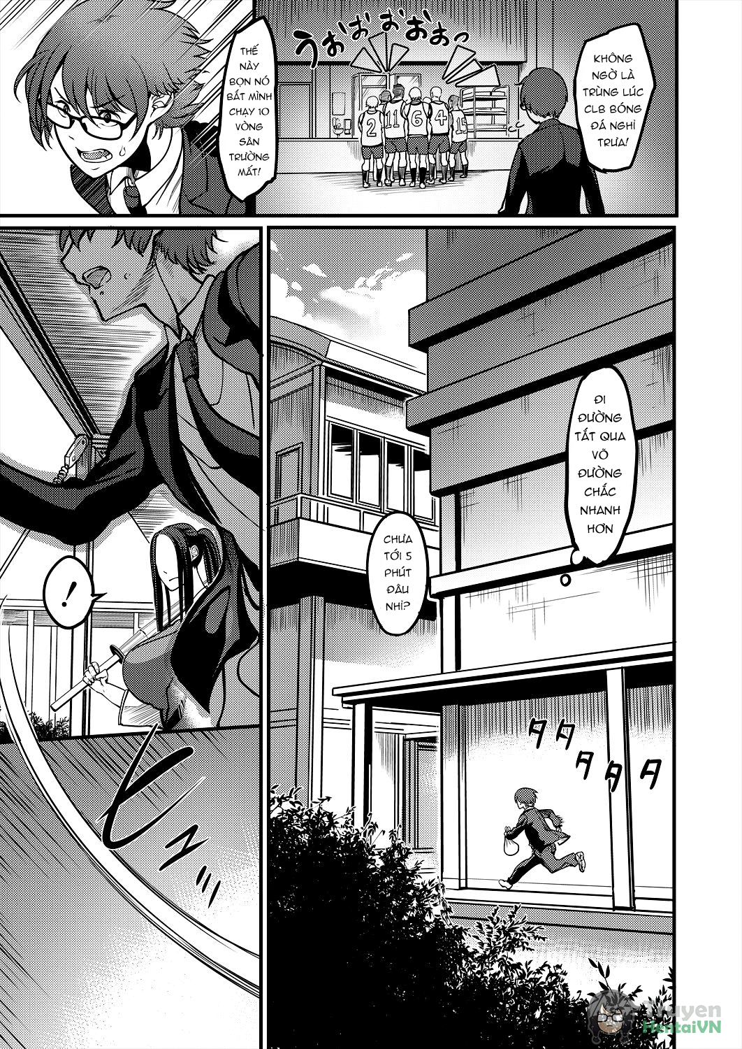 Đọc truyện hentai Pashirare Kendoubu ~Onee-san no Shigoki~ - Oneshot
