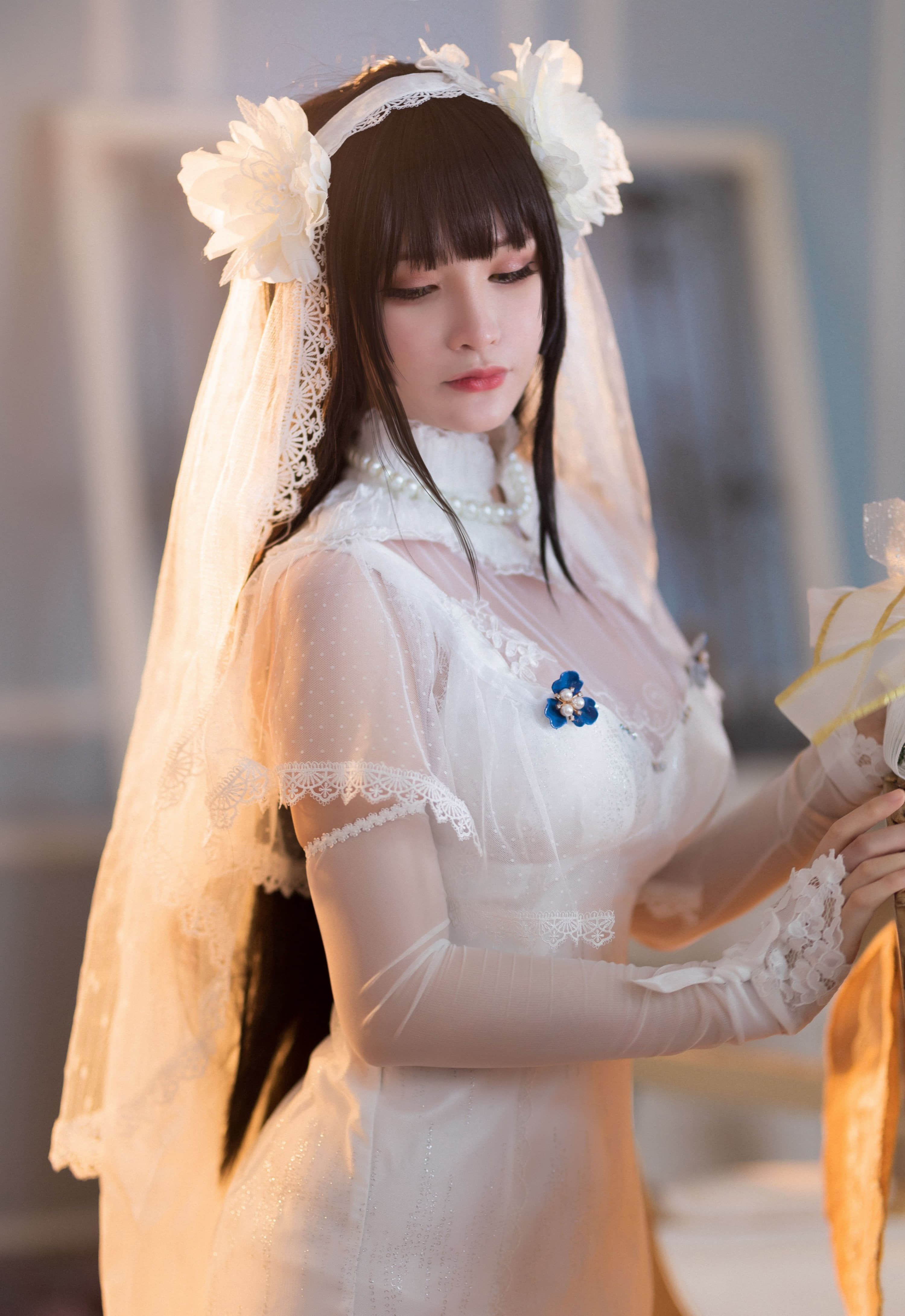Đọc truyện hentai Tuyển tập Albums siêu phẩm Cosplay - Chap 827 - Qianyu - Yan Newlywed Sexy Bride