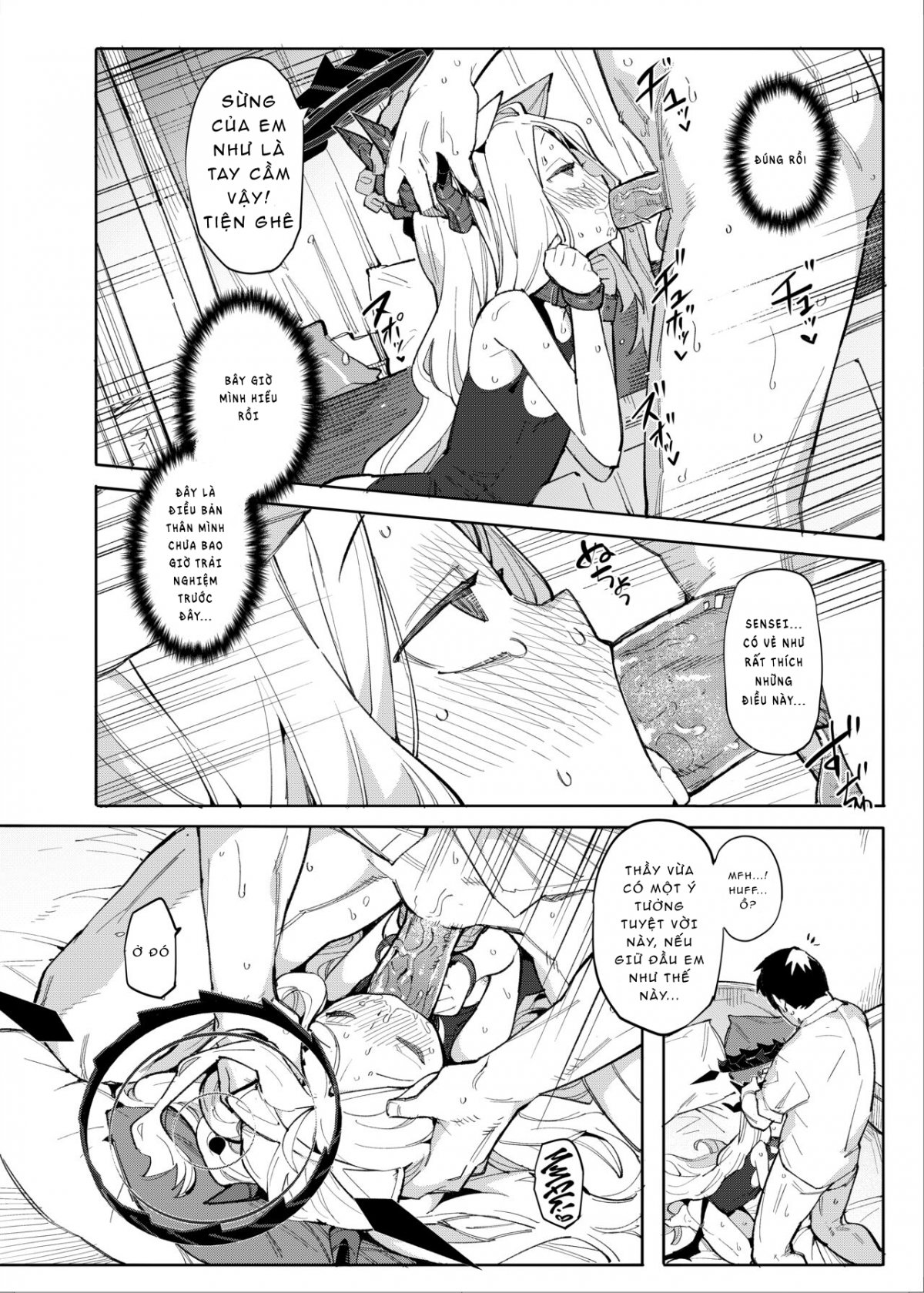 Đọc truyện hentai Thú cưng của sensei - Oneshot