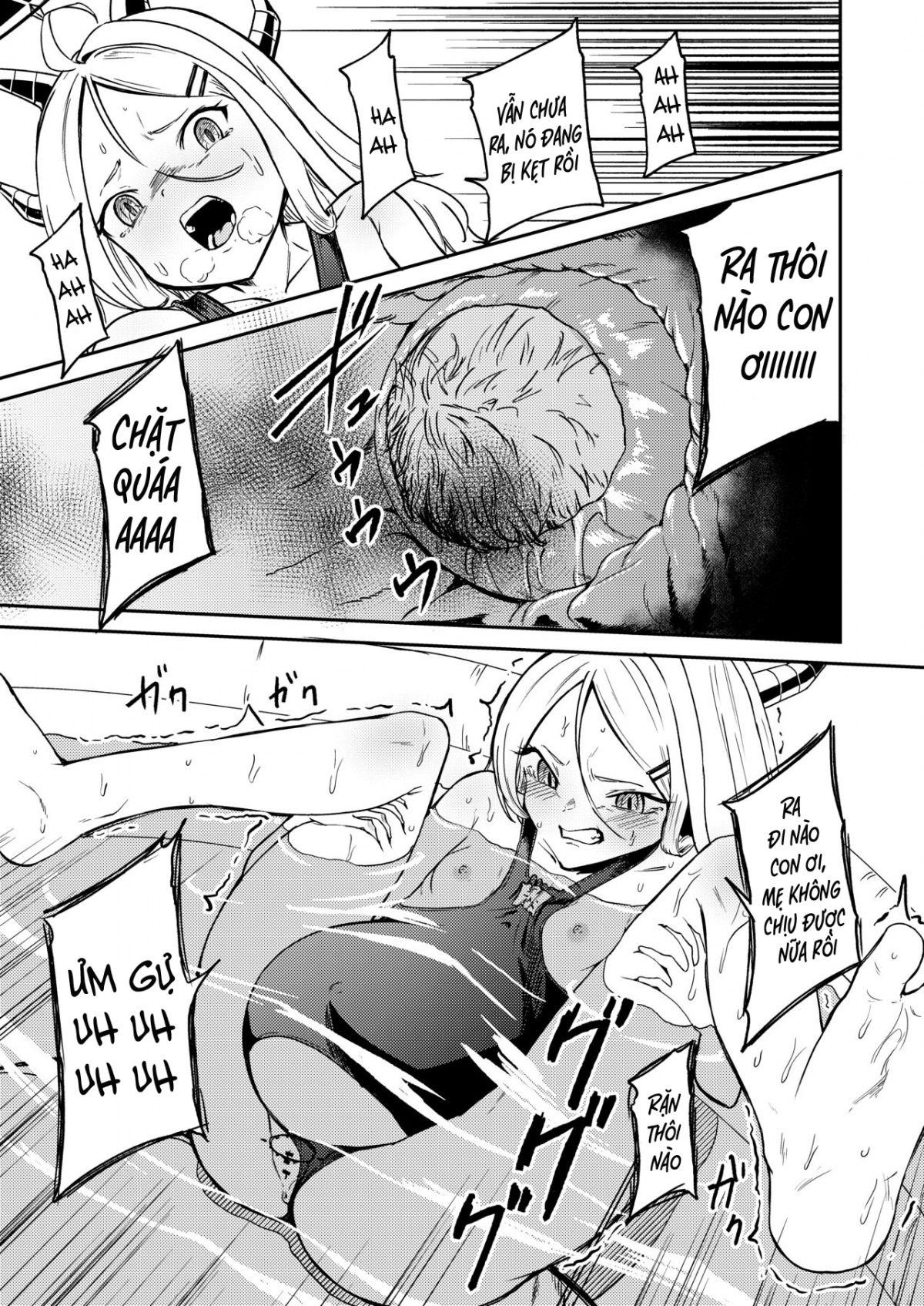 Đọc truyện hentai Lấp đầy trong bụng - Oneshot.