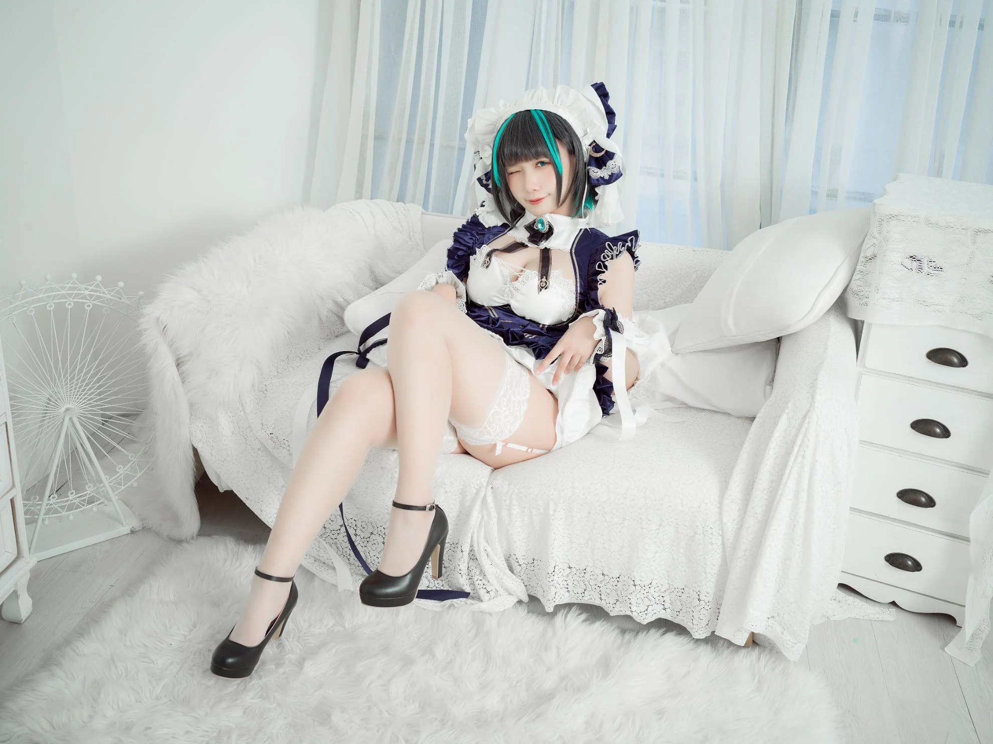 Đọc truyện hentai Tuyển tập Albums siêu phẩm Cosplay - Chap 910 - [Mahua Sauce] Cheshire