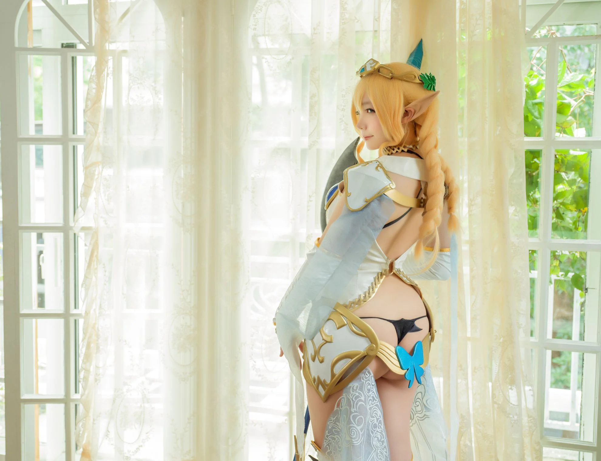 Đọc truyện hentai Tuyển tập Albums siêu phẩm Cosplay - Chap 911 - [Mahua Sauce] Elf Village Lincia