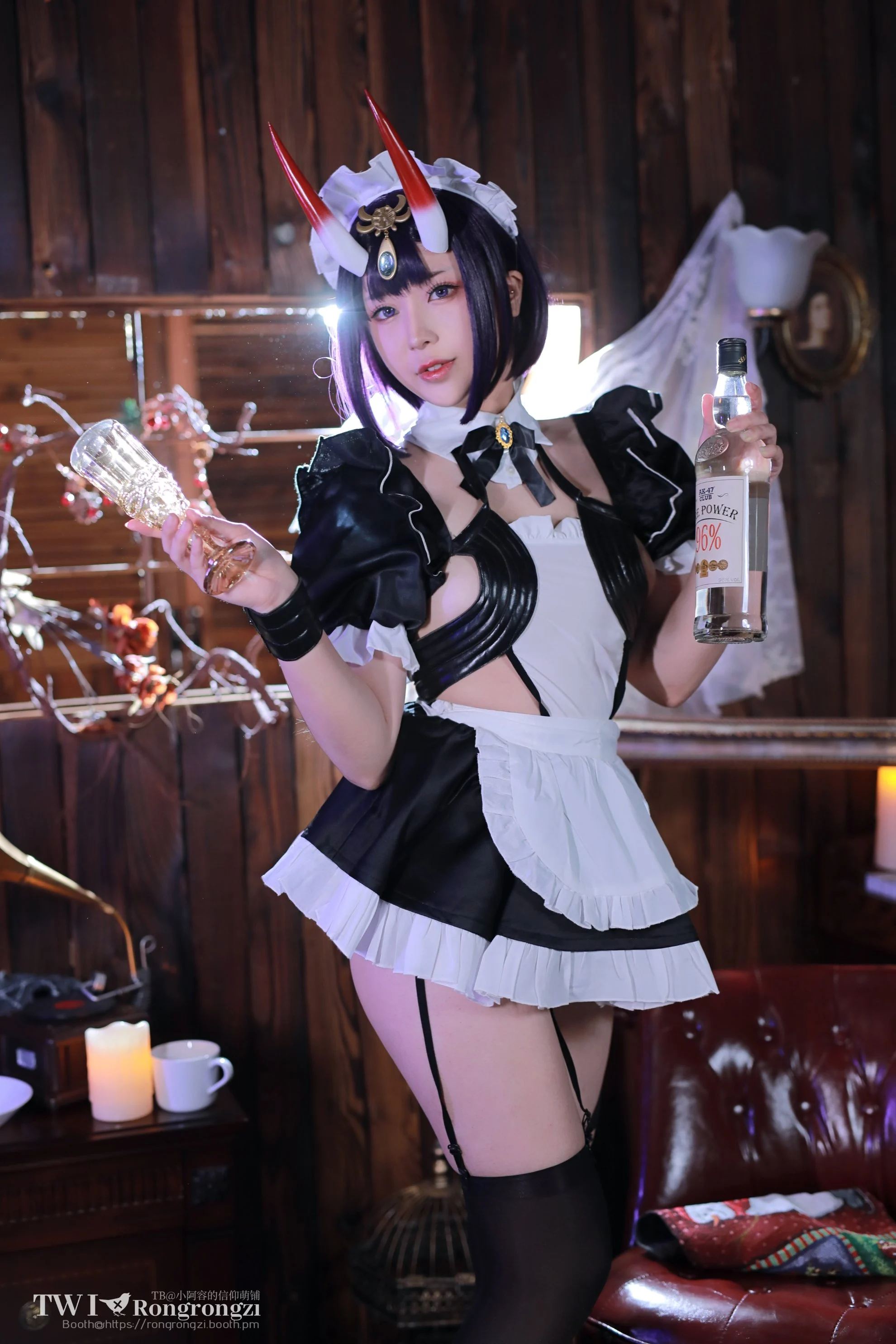 Đọc truyện hentai Tuyển tập Albums siêu phẩm Cosplay - Chap 897 - [Xiao Rongzi Gugugu] Shuten Doushi Maid (Fate Grand Order)