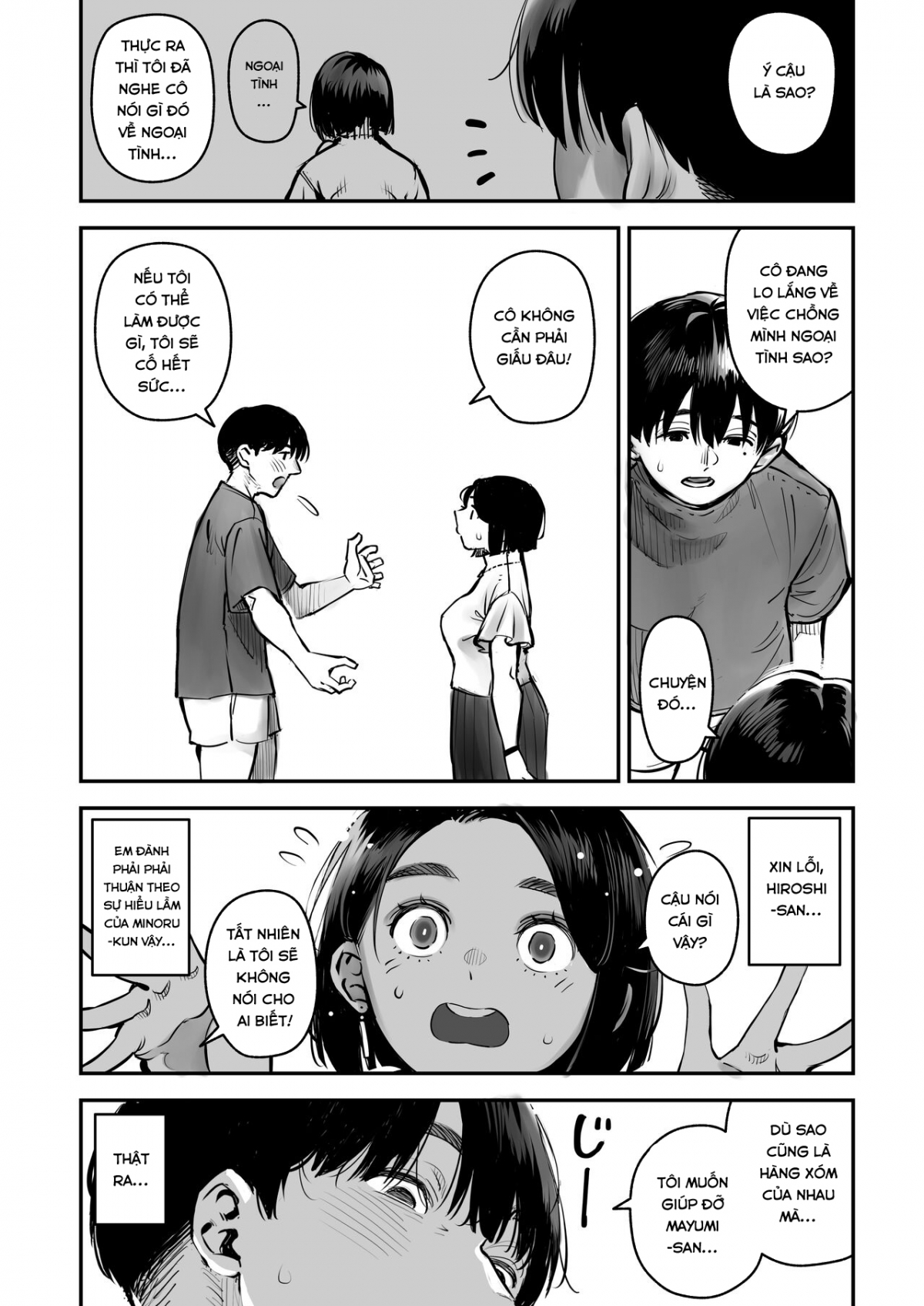 Đọc truyện hentai Lo lắng về chồng ngoại tình - Oneshot